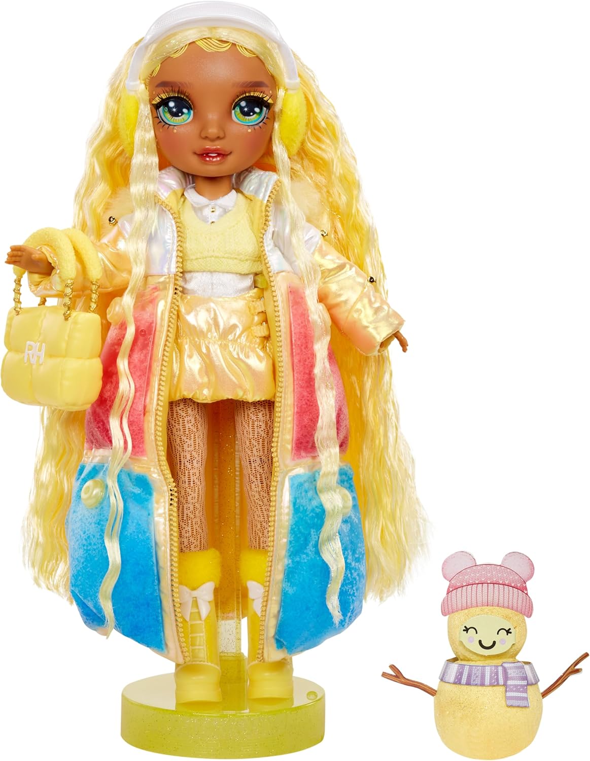 Rainbow High Winter Wonderland - Sunny (Yellow) - 28 cm Fashion Doll with Magic Snow Outfit 6