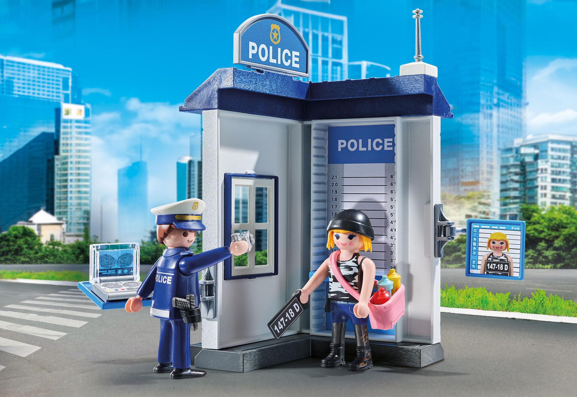 Playmobil Police Investigation Room Playset - Ages 4+ | 71733