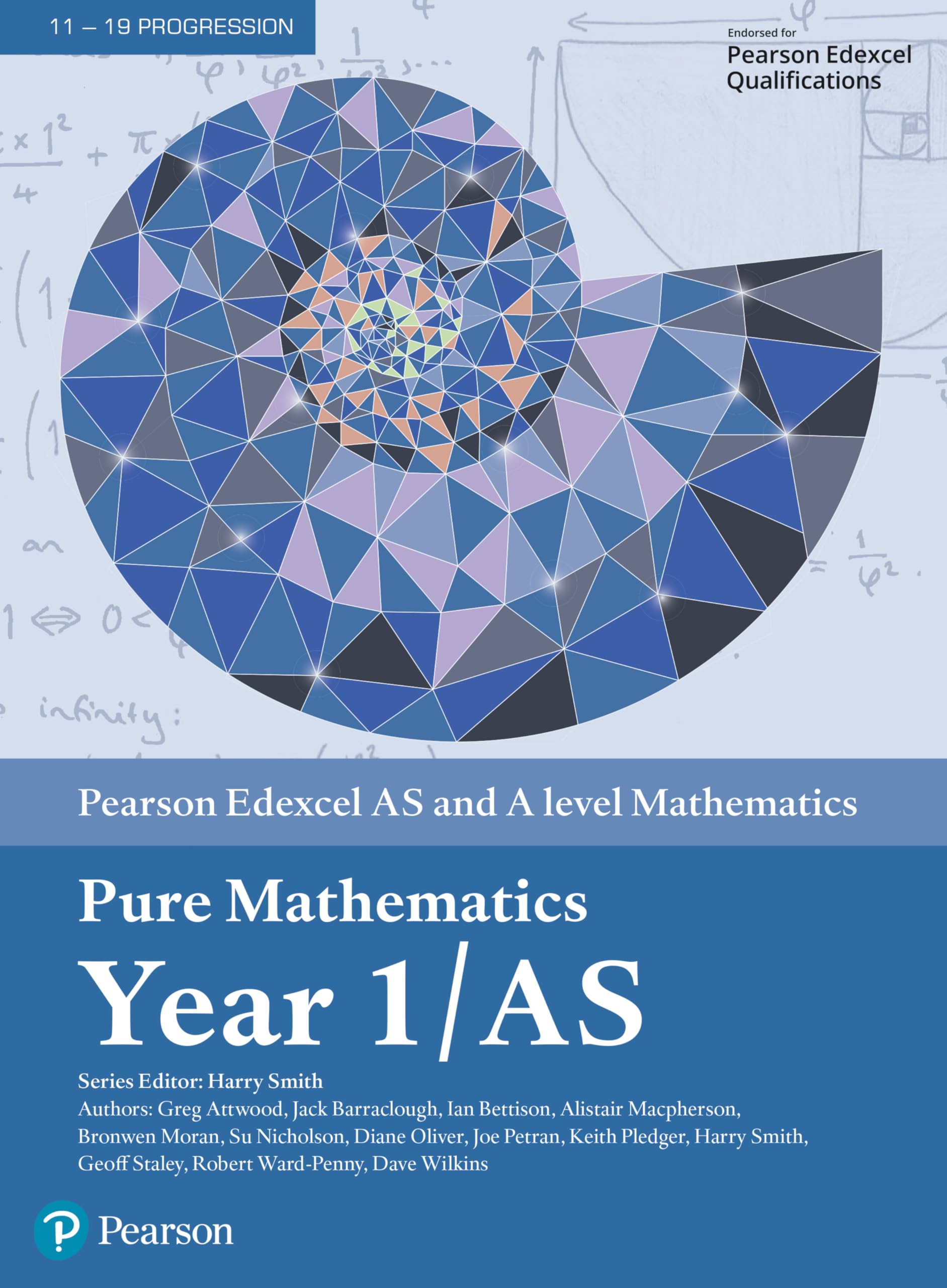 PEARSON EDUCATION Edexcel AS and A level Mathematics Pure Mathematics Year 1/AS Textbook + e-book (2017) 1
