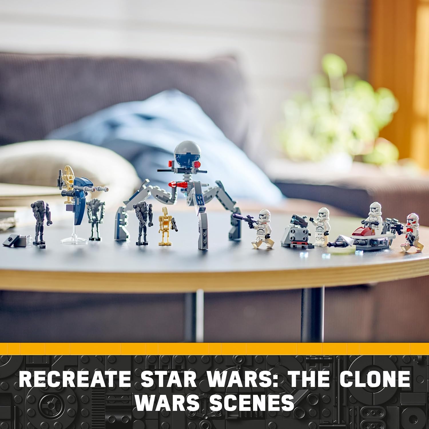 LEGO Star Wars Clone Trooper & Battle Droid Battle Pack - Building Toy Playset for Kids 7+ 6