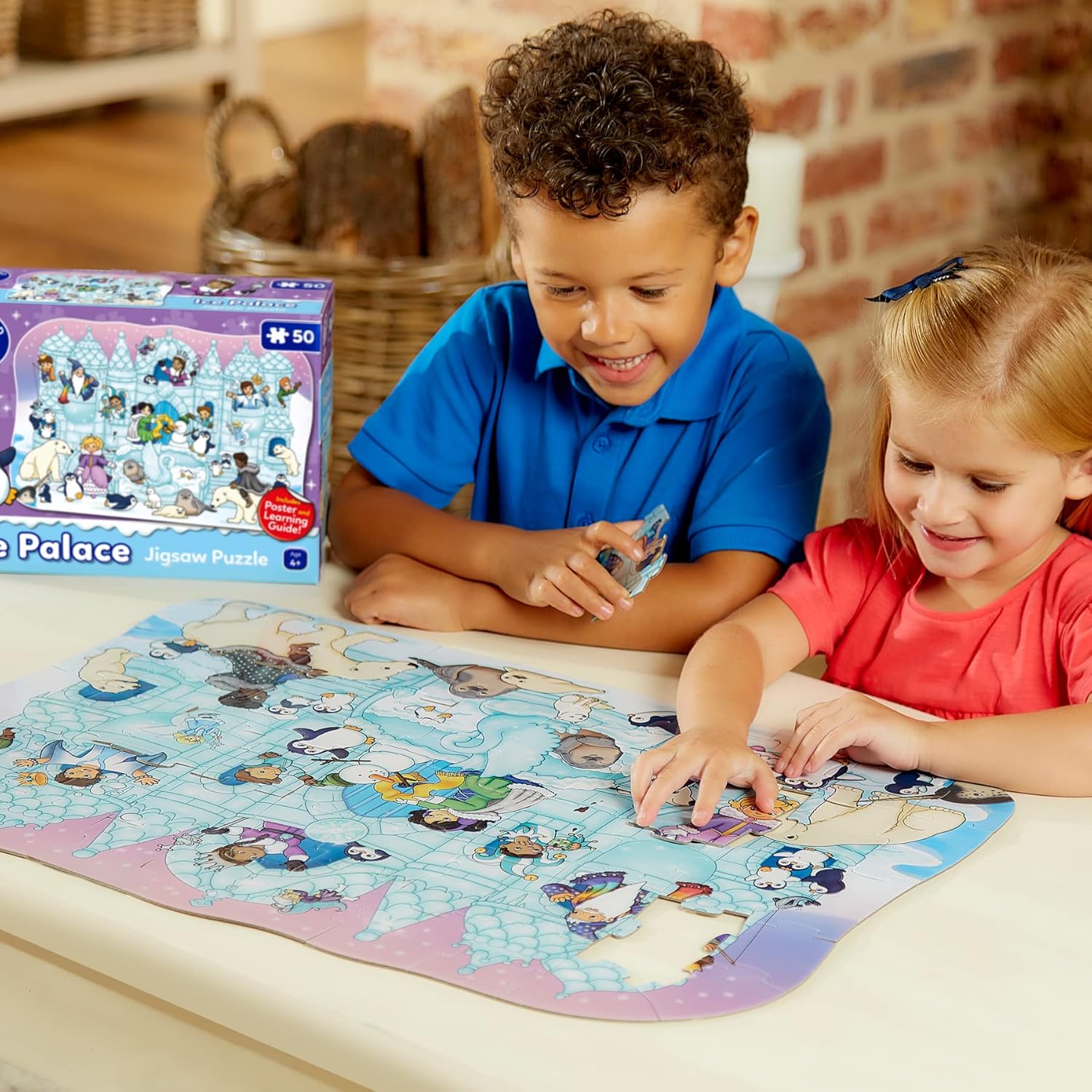 Orchard Toys Ice Palace Jigsaw Puzzle - 50-Piece Educational Puzzle for Ages 4-7 3