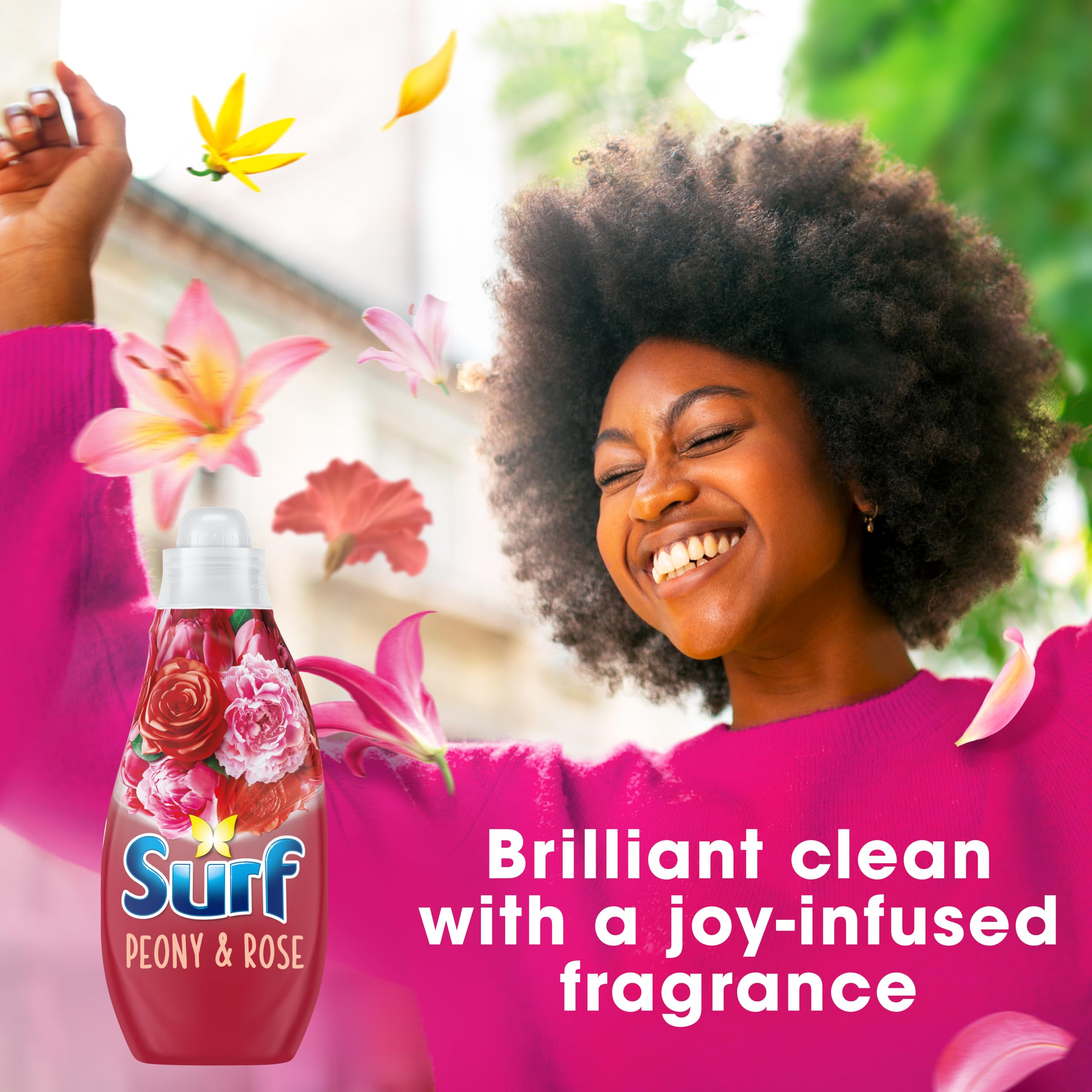 Surf Peony & Rose Laundry Washing Liquid Detergent (500ml) 6
