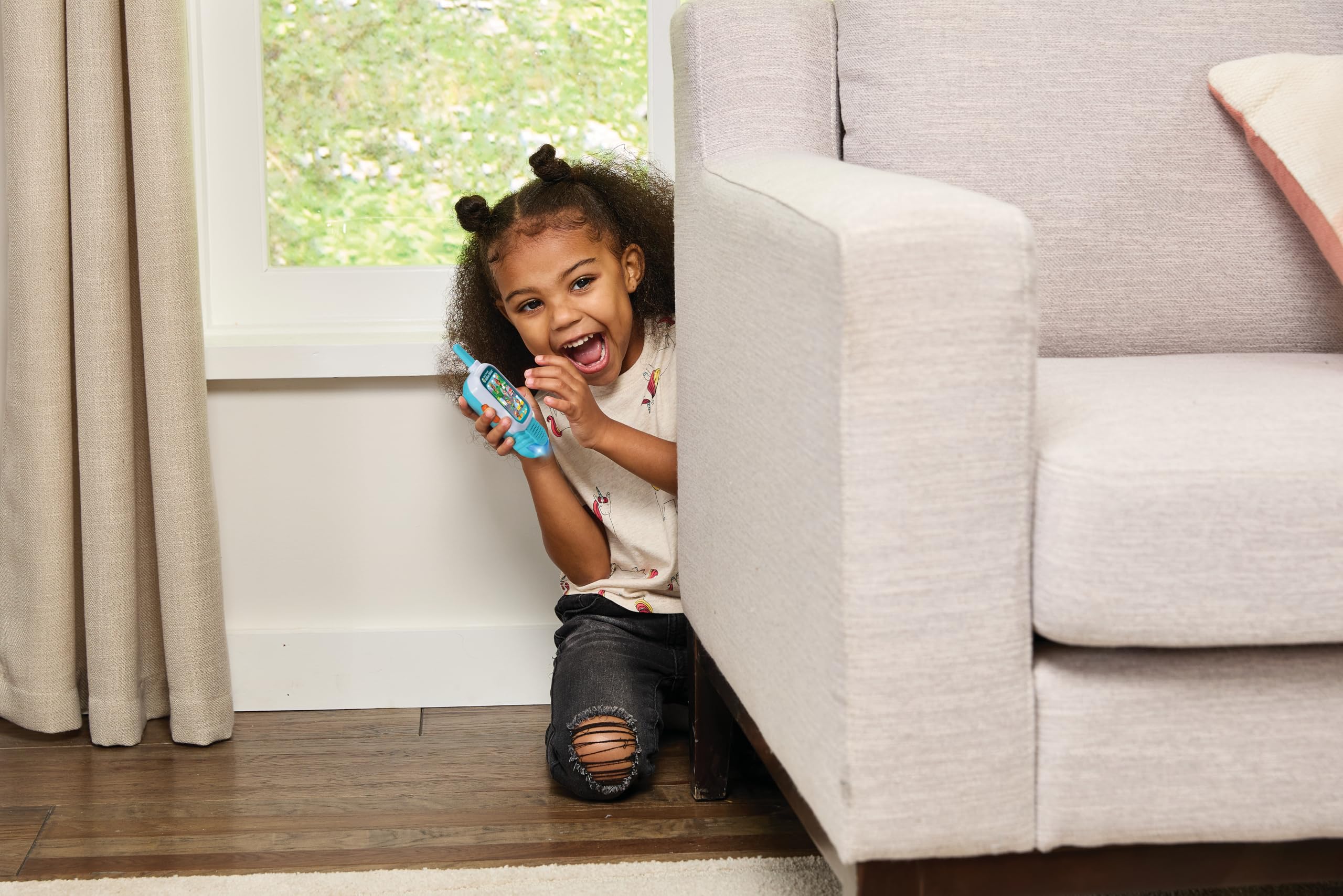 VTech Clever Heroes Walkie-Talkies - Interactive Role Play | 1000ft Range | Ages 3+ 4