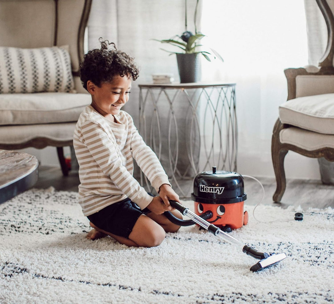 Casdon Henry Vacuum Cleaner Toy - Real Working Suction for Kids 3+