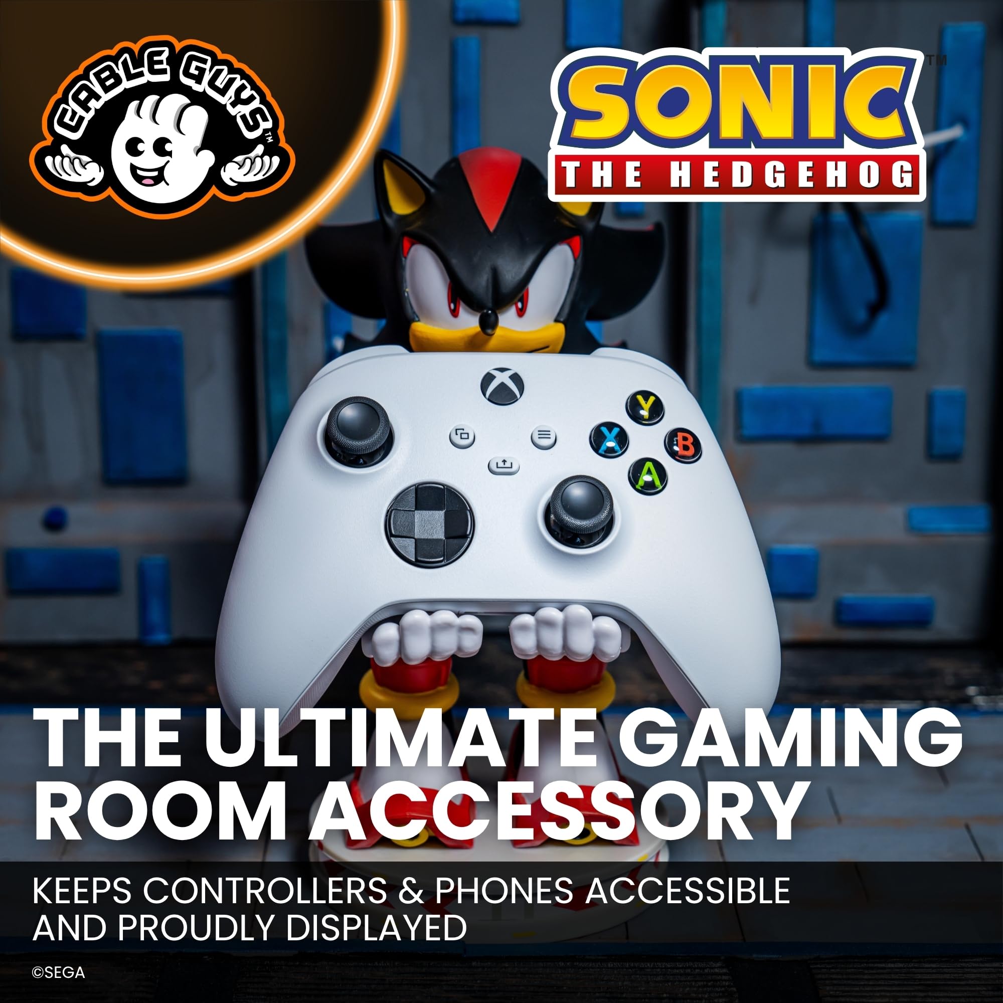 SEGA: Shadow the Hedgehog - Gaming Controller & Phone Holder for PlayStation, Xbox, Switch 10
