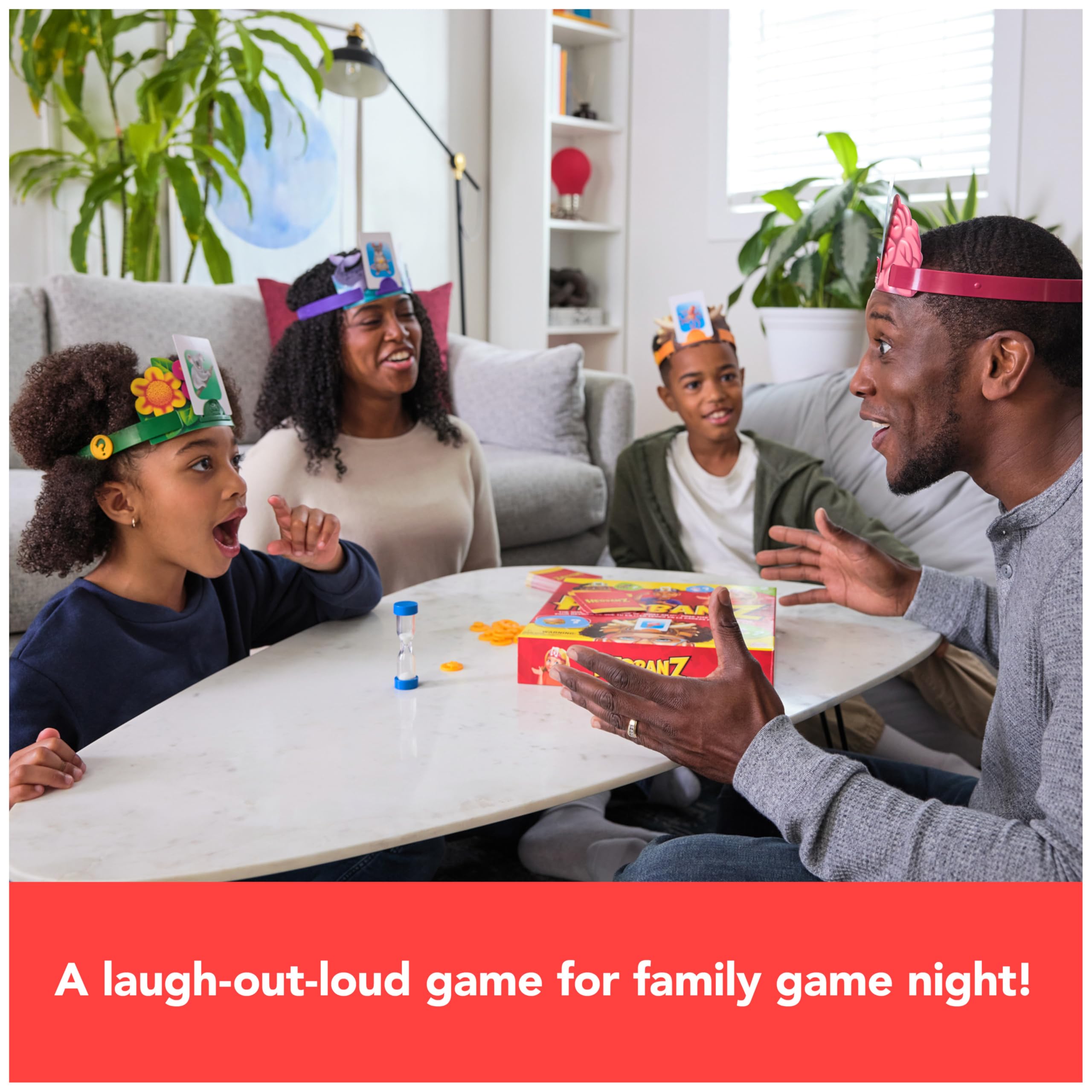 Spin Master Hedbanz 2nd Edition Picture Guessing Board Game 2