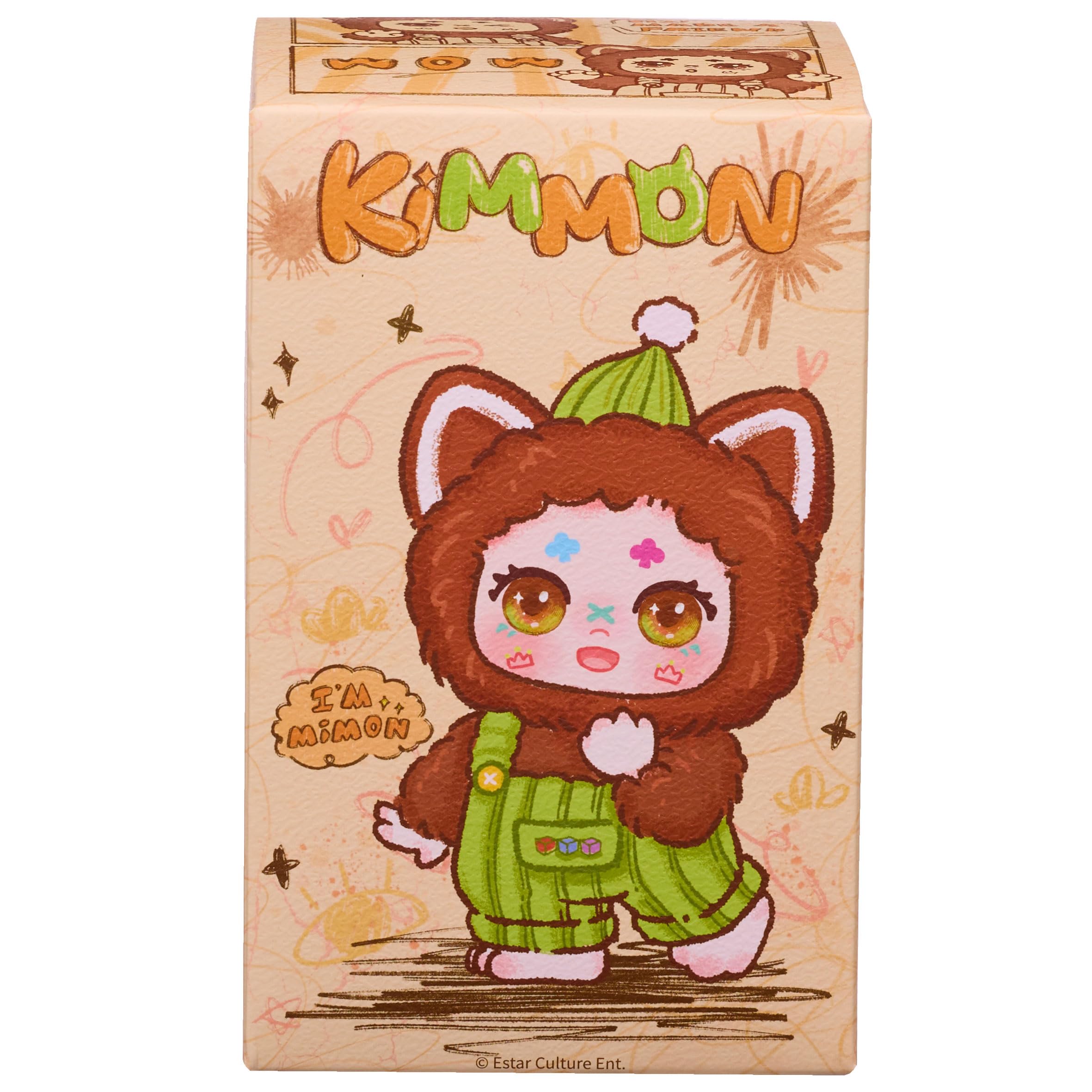Kimmon Mimon Chibi Anime Poseable Plush Doll - Mystery Blind Box Collectible with Keychain 9