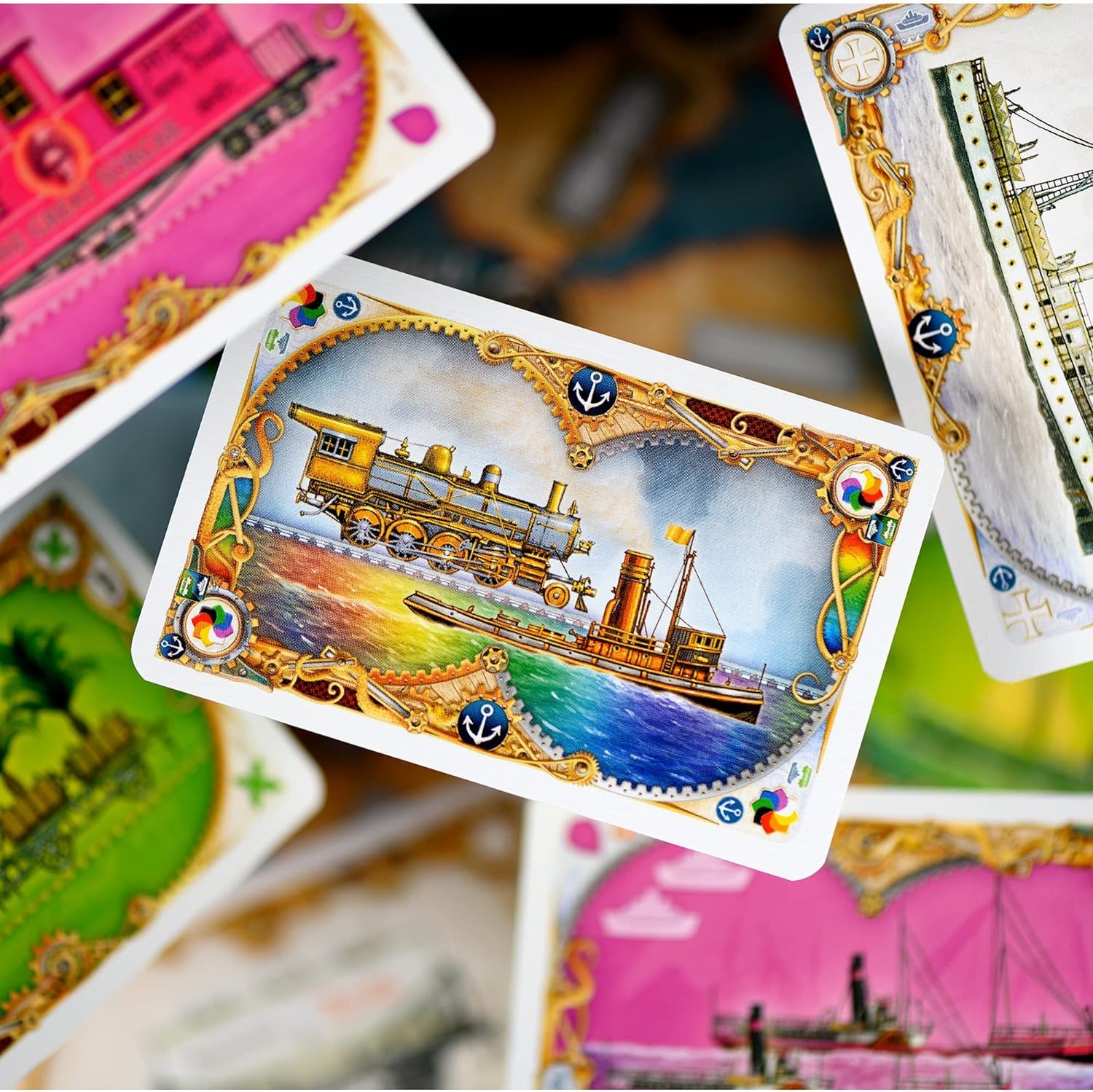 Days of Wonder Ticket to Ride Rails and Sails Board Game 7