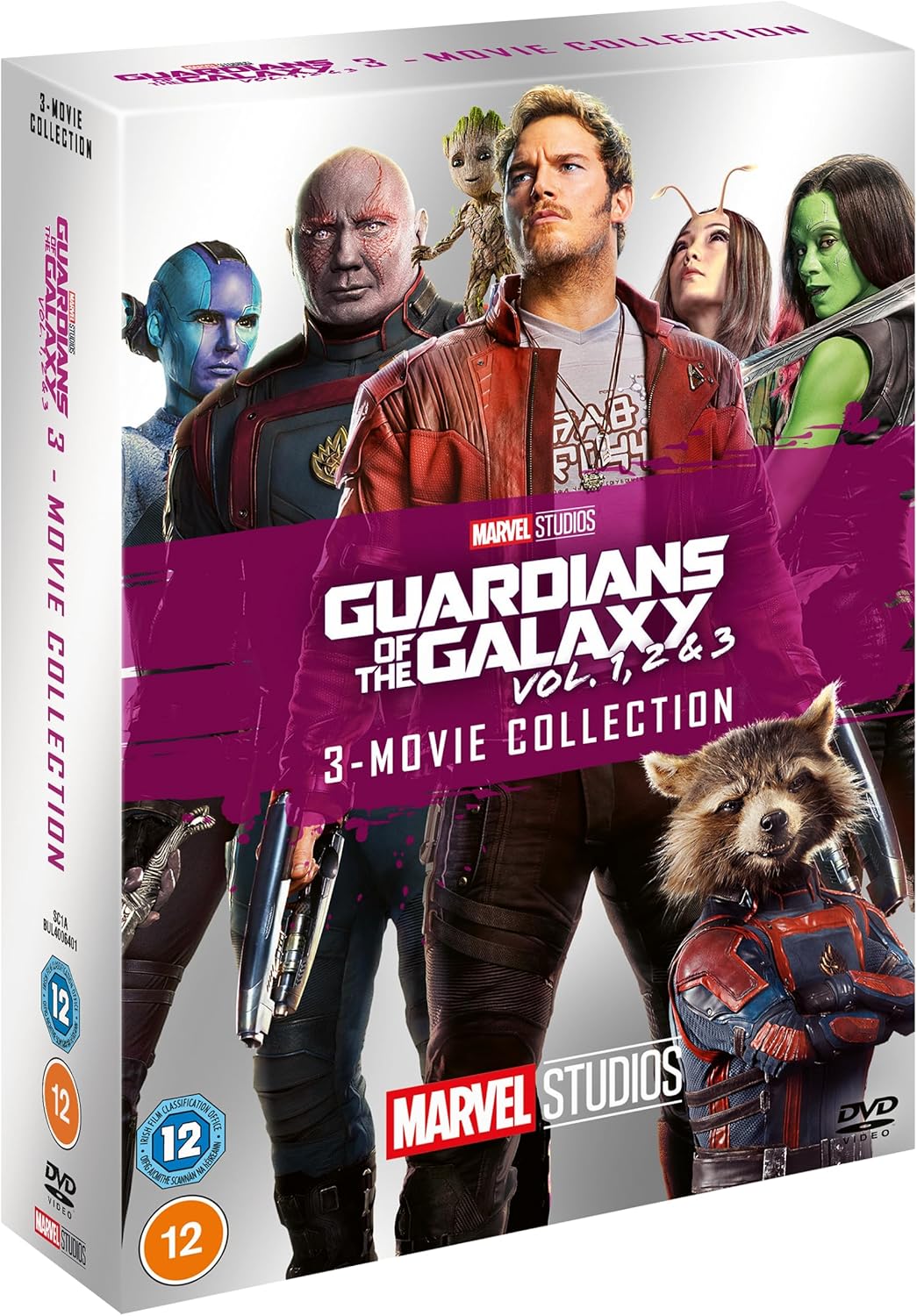 Marvel Studio's Guardians of the Galaxy 3 - Movie Collection [DVD]