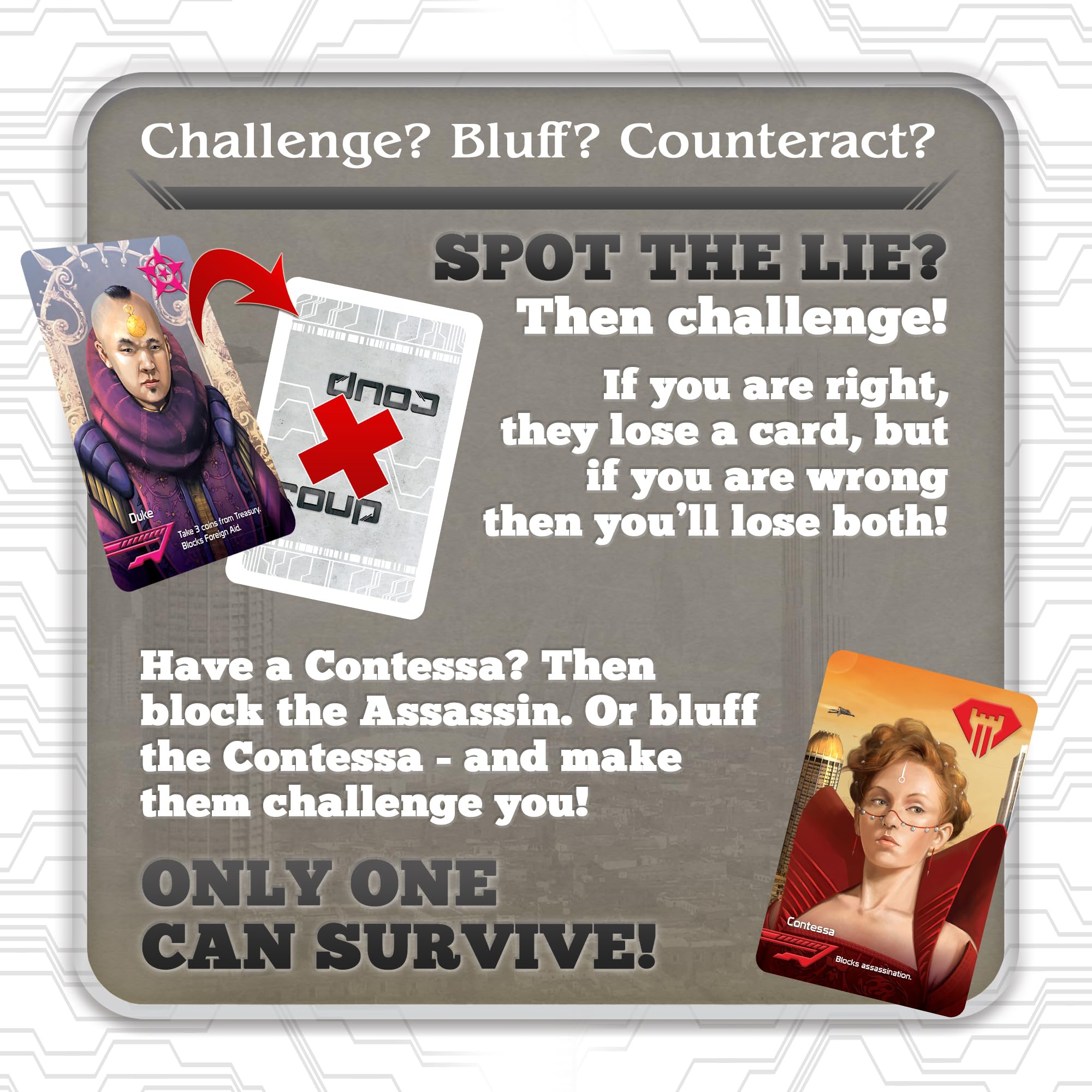 Indie Boards and Cards Coup Card Game 7
