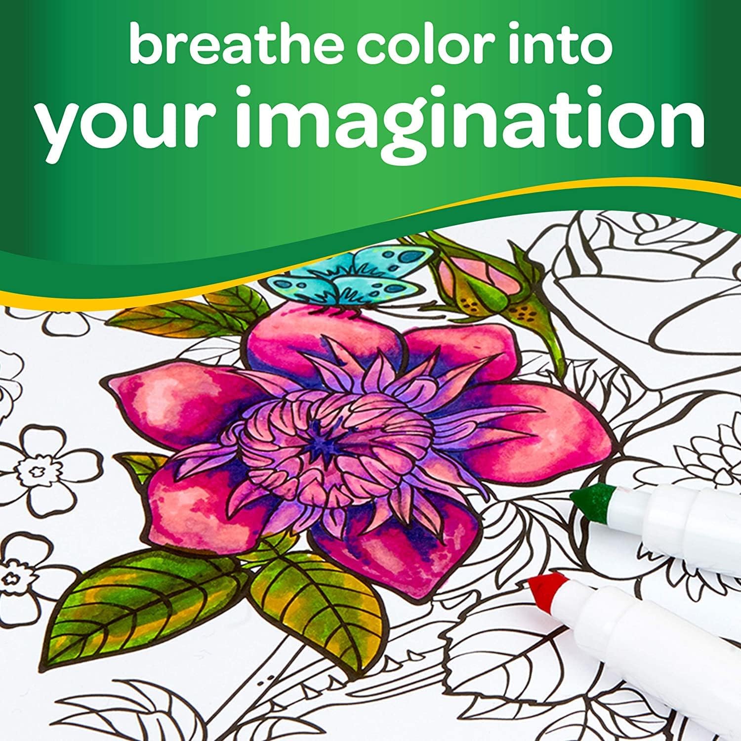 CRAYOLA Pastel SuperTips Washable Markers - Washable Felt Tip Pens for Kids, Ages 3+, Pack of 36 7
