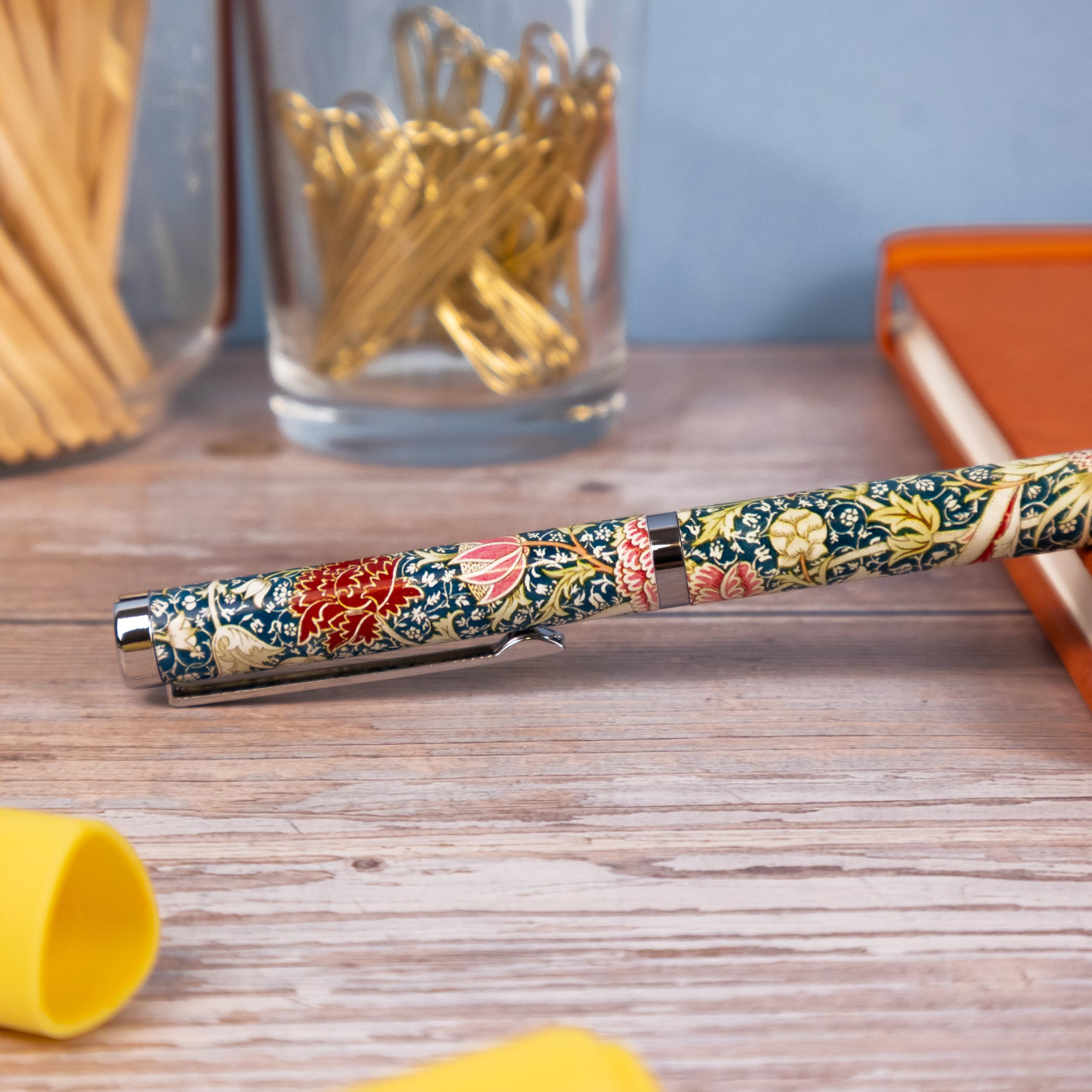 Robert Frederick William Morris Cray Ballpoint Pen - Twist Nib, Black Ink | Gift Box Included 3