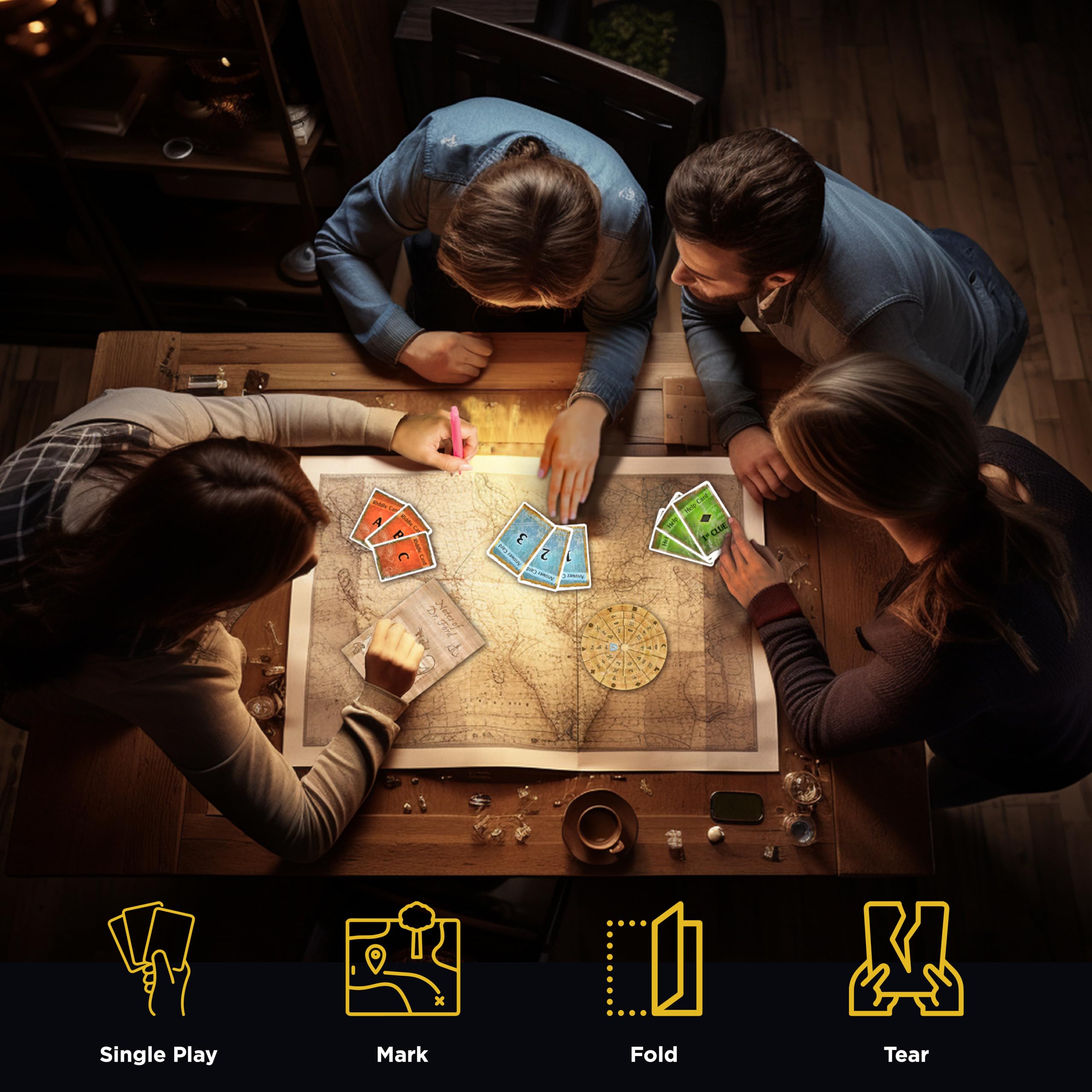 Thames & Kosmos EXIT - The Pharaoh's Tomb Board Game 4