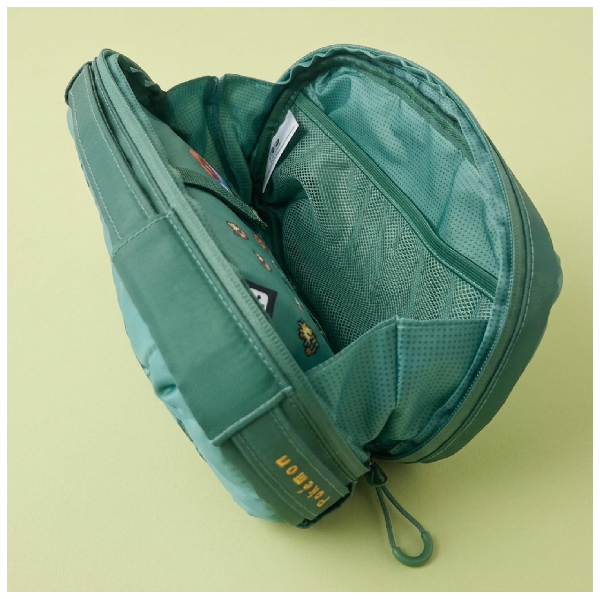 HORI Puff Pouch (Pokémon Pixel Green) - Nintendo Switch & Switch 2 Accessory Kit 6