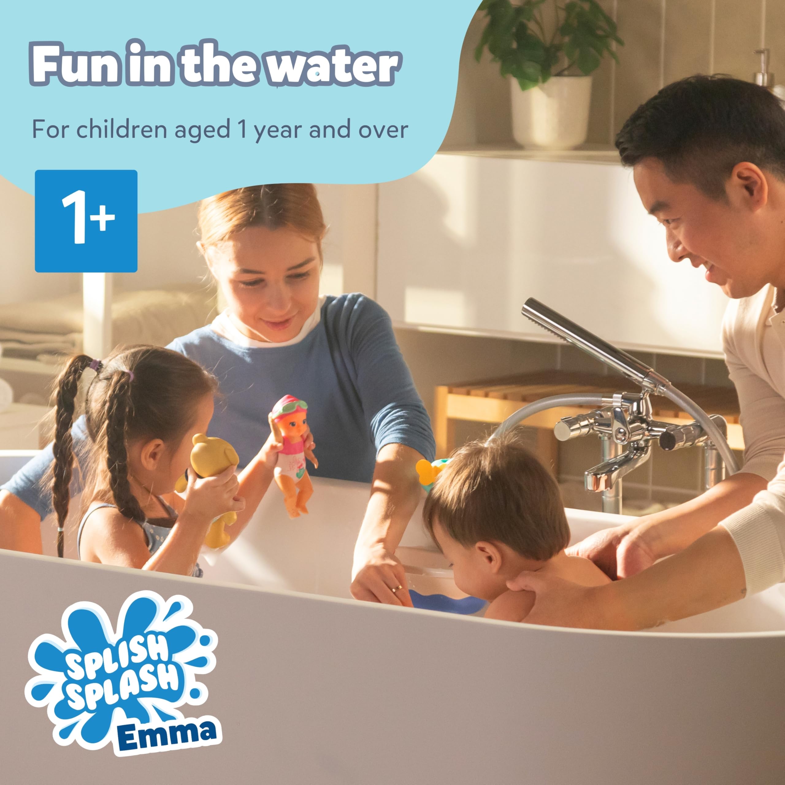 BABY born Splish Splash Emma Swimming Doll - Wind Up Mechanism | Ages 3+ | Pink 2