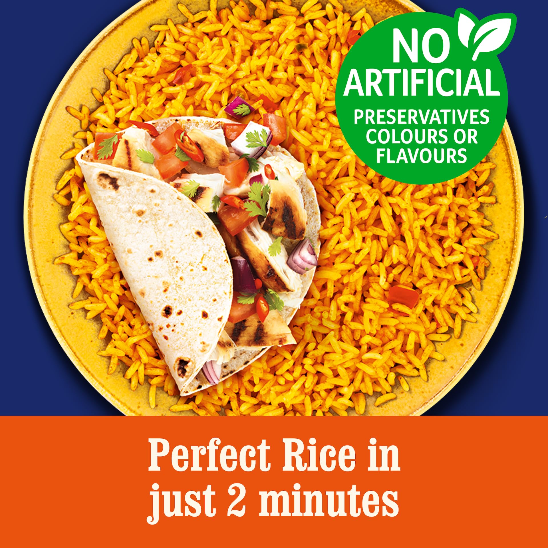 Ben's Original Caribbean Microwave Rice, 6 x 220g Pouches 3