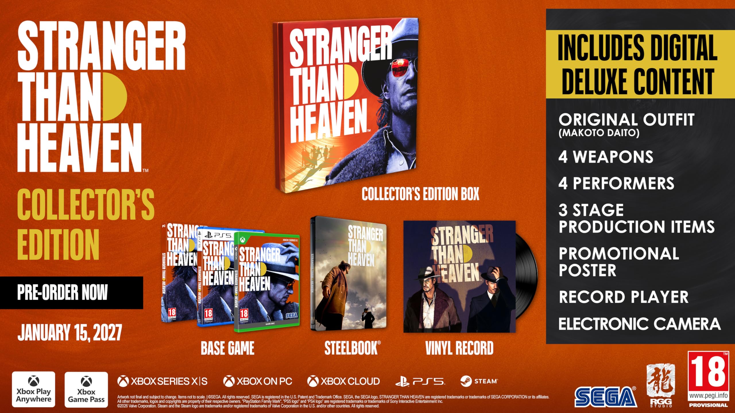 Stranger Than Heaven: Collector's Edition [Xbox Series X] 1