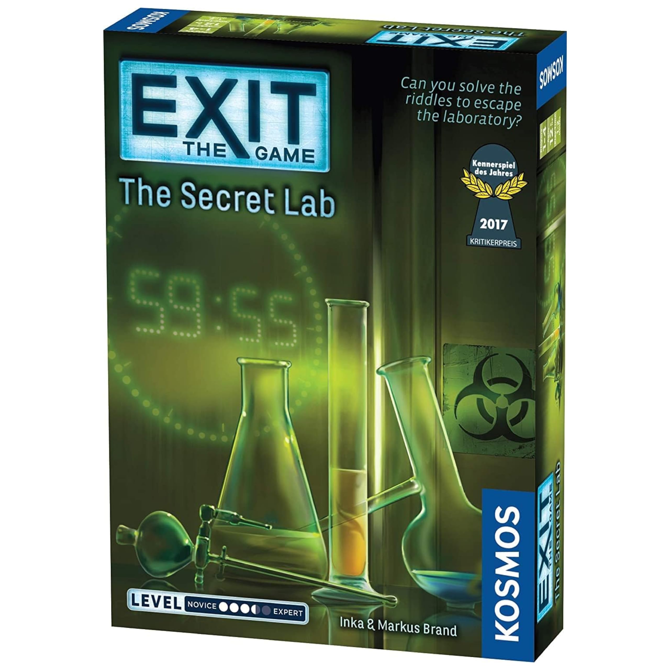 Thames & Kosmos EXIT: The Secret Lab Escape Room Card Game 7