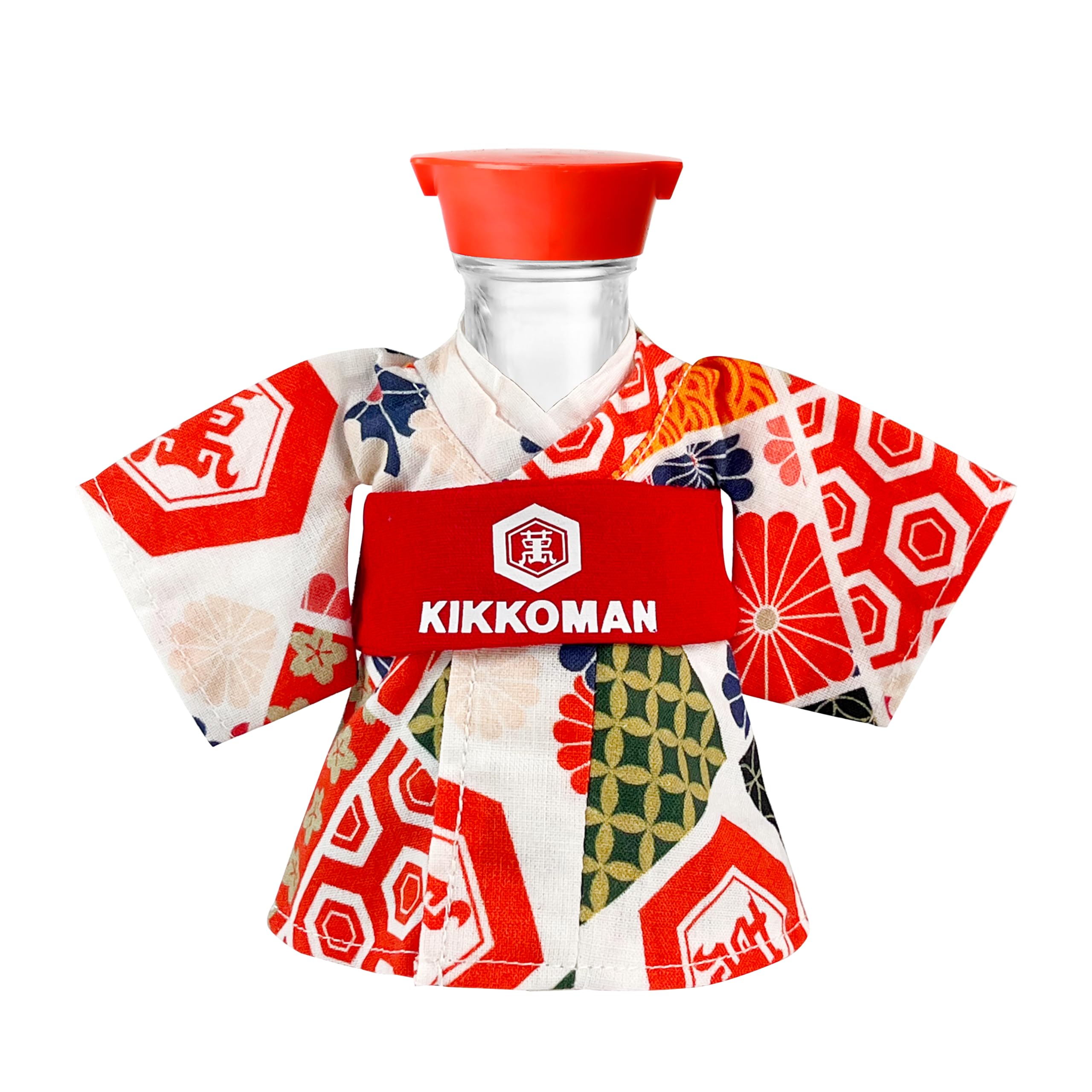 Kikkoman Naturally Brewed Soy Sauce - 150ml Bottle | Limited Edition Kimono Design 1