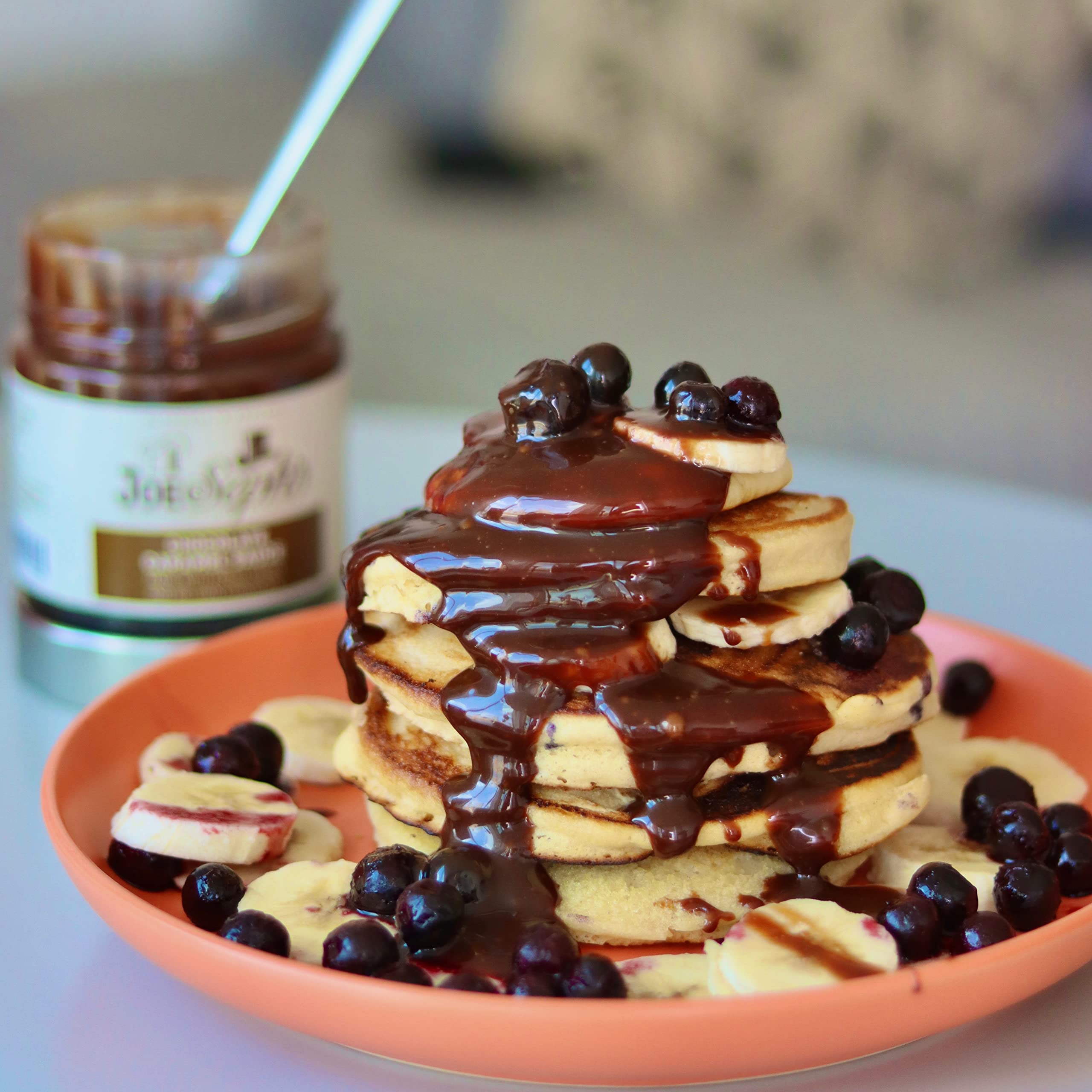 Joe & Seph's Chocolate Caramel Dessert Sauce Spread | Gluten-Free | 230g 3