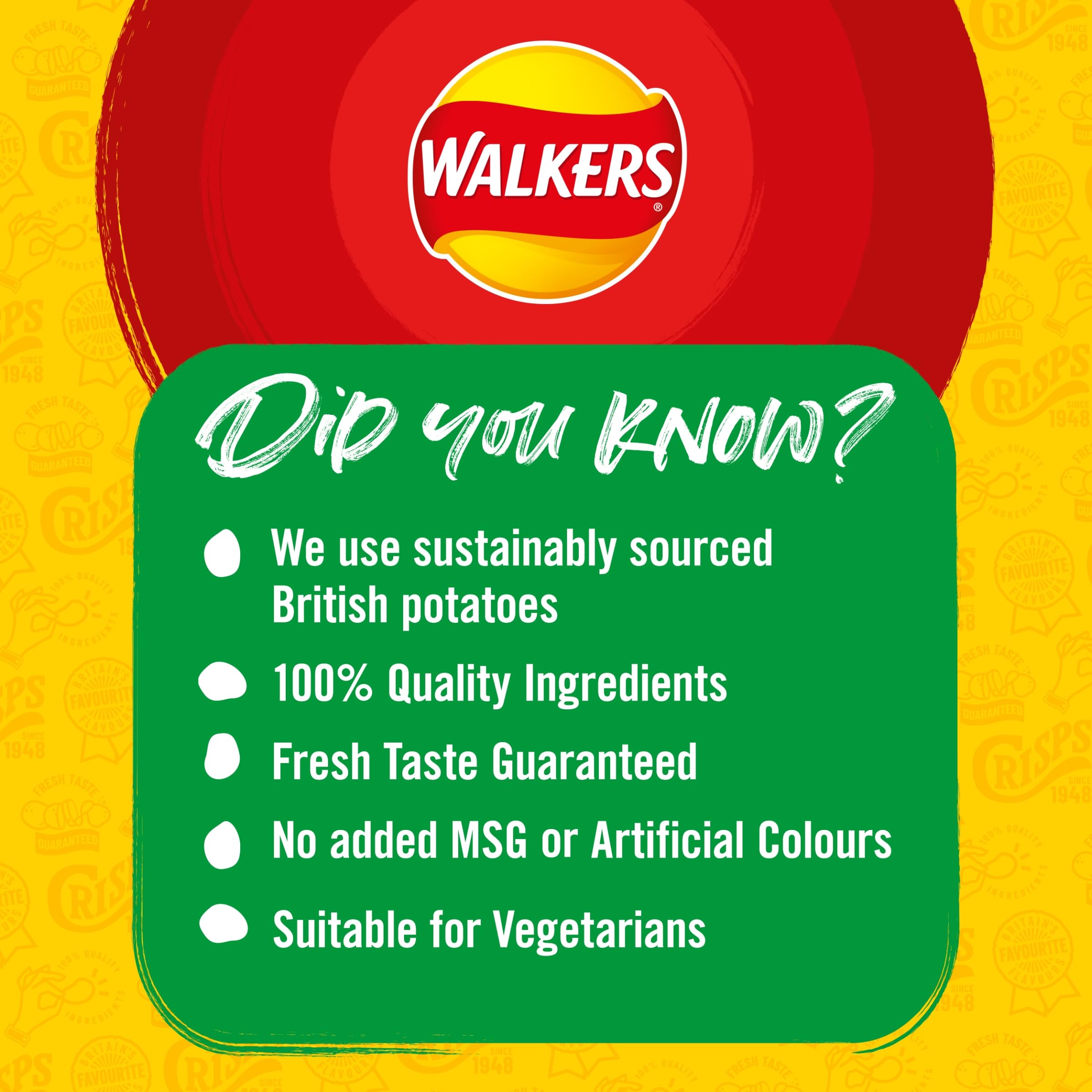 Walkers Roast Chicken Crisps 45g (Case of 32) - 100% British Potatoes, No Artificial Colours 4
