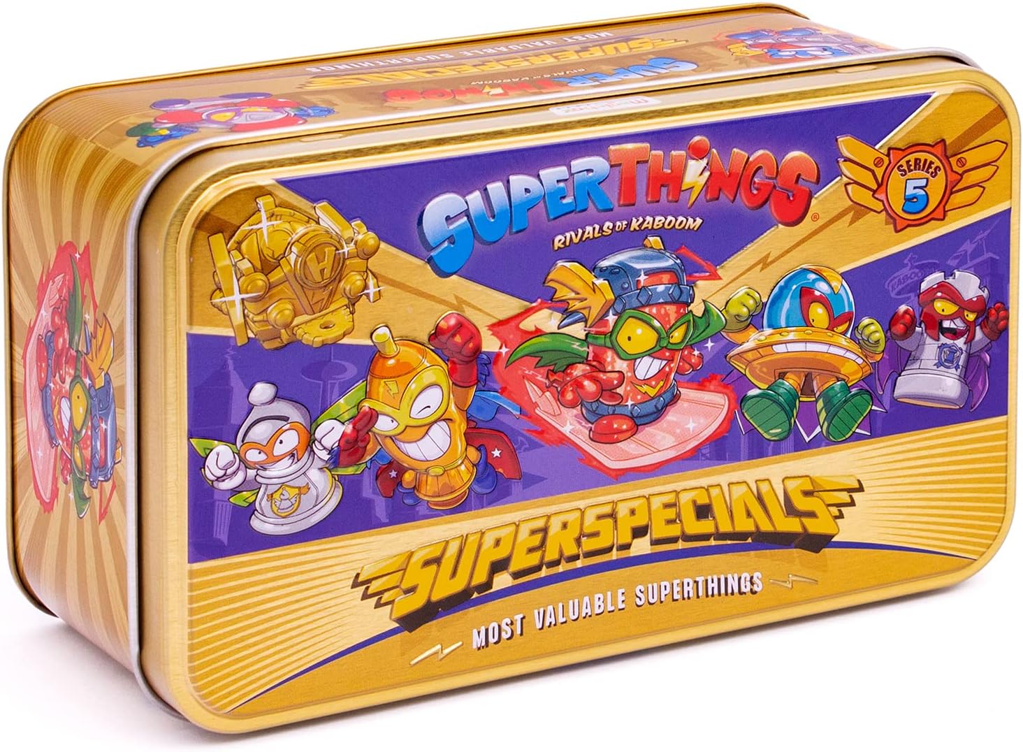 SUPERTHINGS Series 5 Gold Tin - Exclusive SuperSpecials Collectible Figures