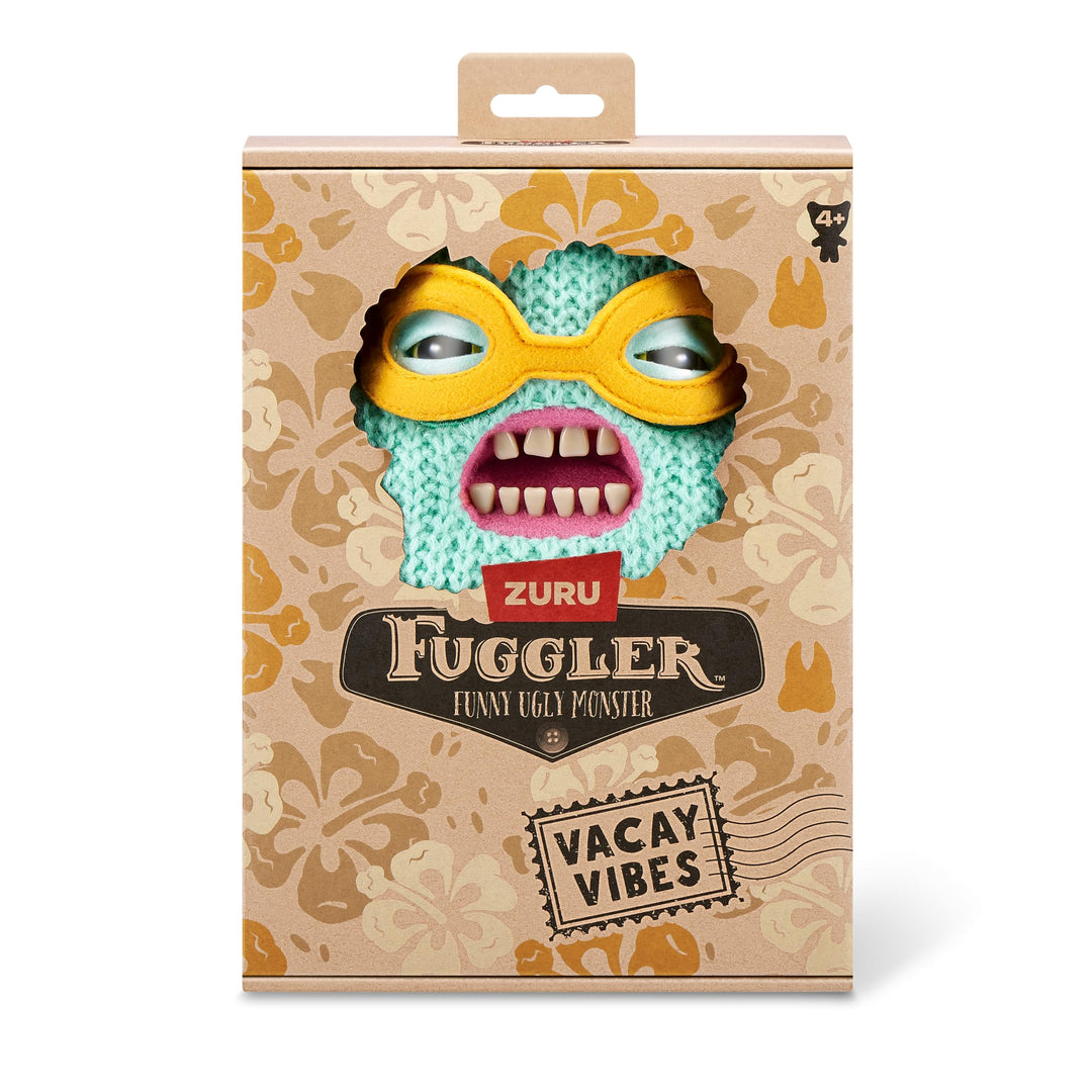 Fuggler Vacay Vibes - Mr Needles Mint Plush Collectible Toy, 9"