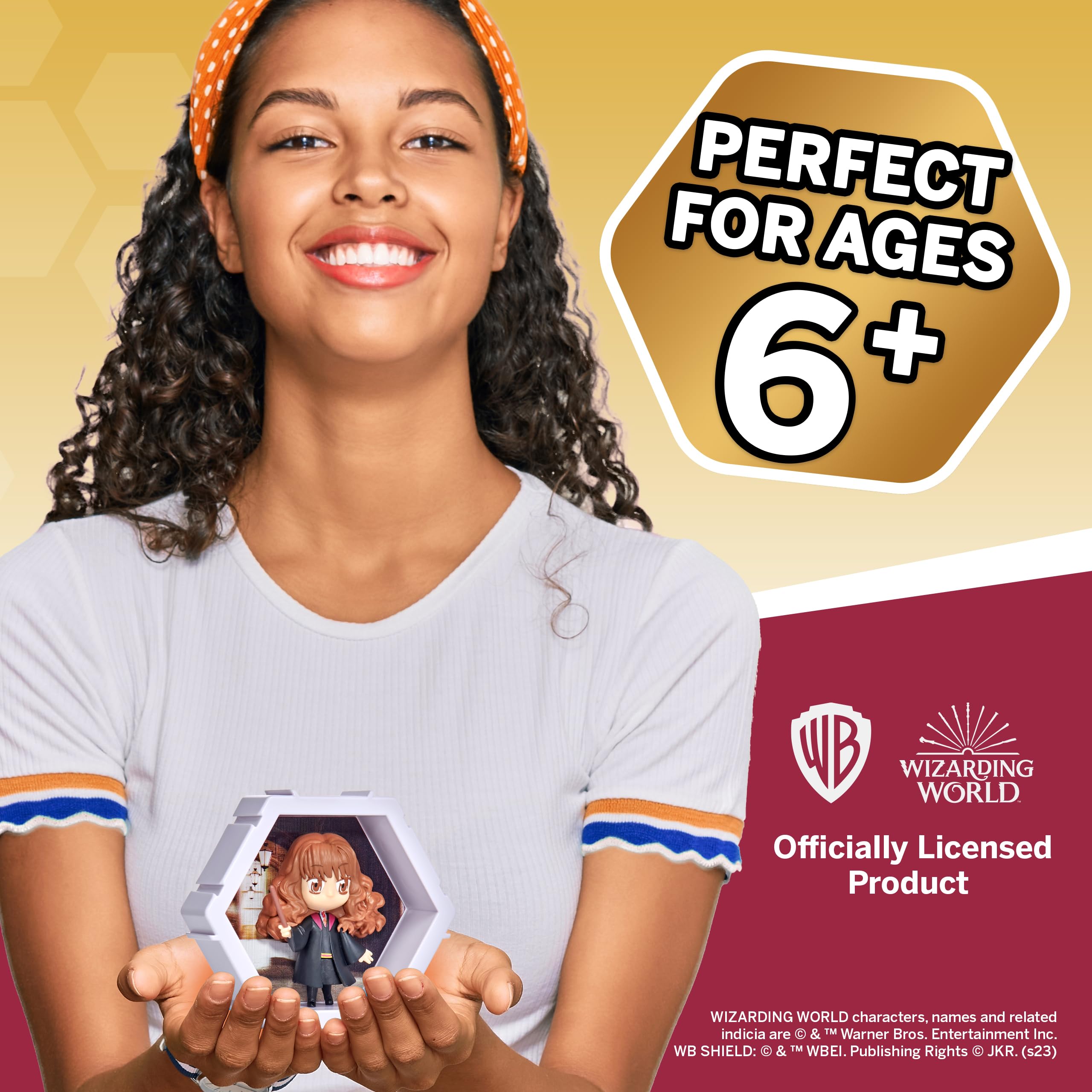 WOW! PODS 4D Harry Potter Hermione - Connectable Collectible Bobble with 4D Lenticular Display 9