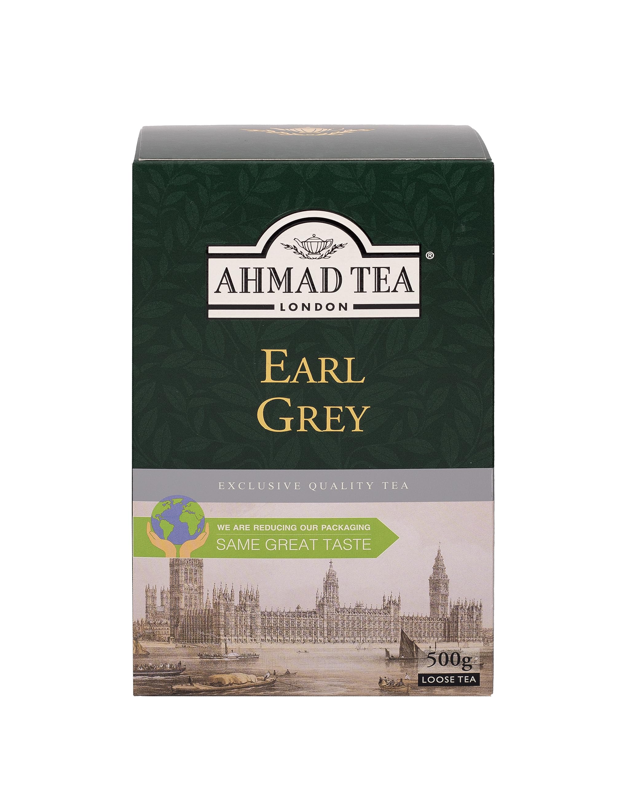 Ahmad Tea Earl Grey Loose Leaf Black Tea - 500g | Bergamot Flavoring | Relaxation Benefit 1