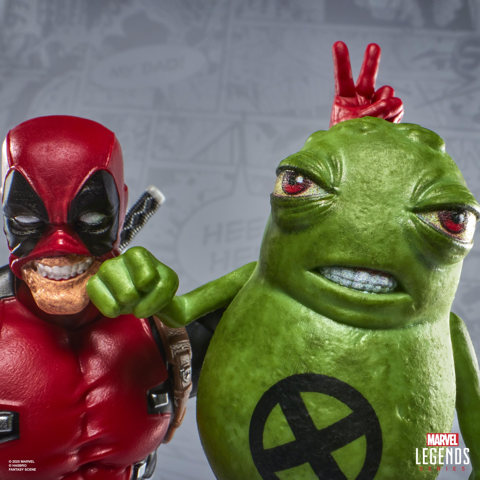 Marvel Legends Maximum Series Deadpool Action Figure with Doop | 6-Inch Scale | 24 Accessories 7