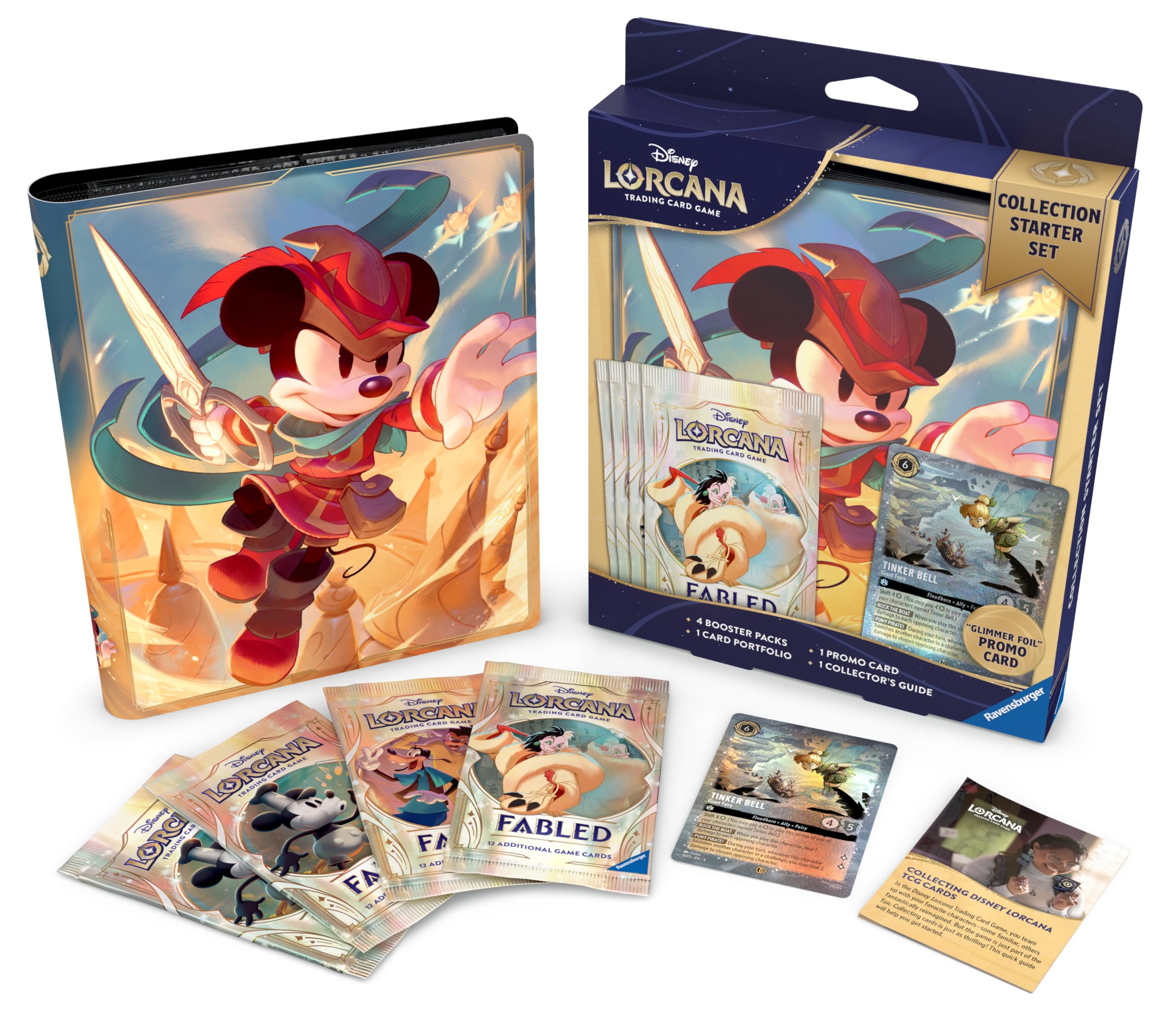 Ravensburger Disney Lorcana Trading Card Game Starter Set 1
