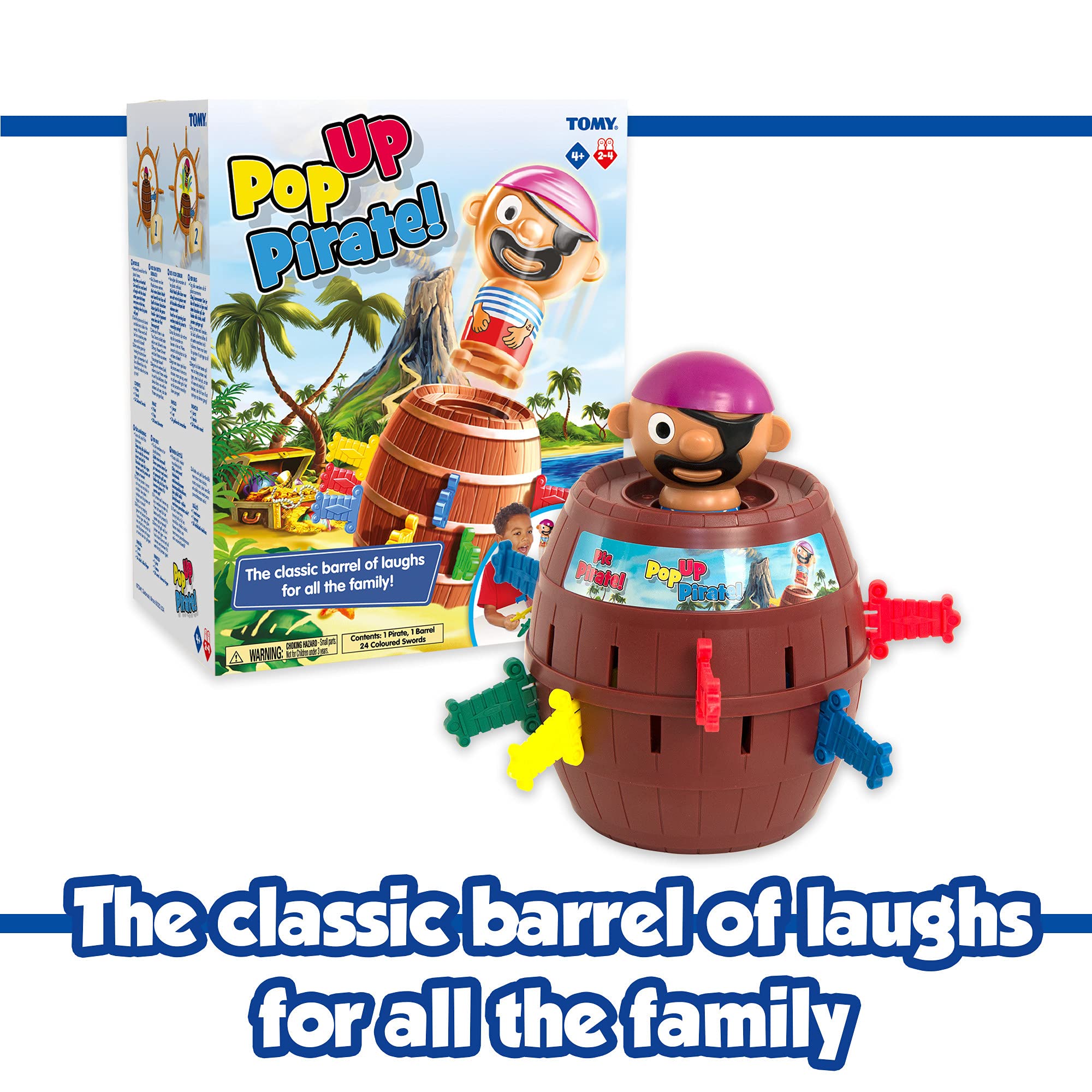 TOMY Pop Up Pirate Classic Children's Action Board Game 16