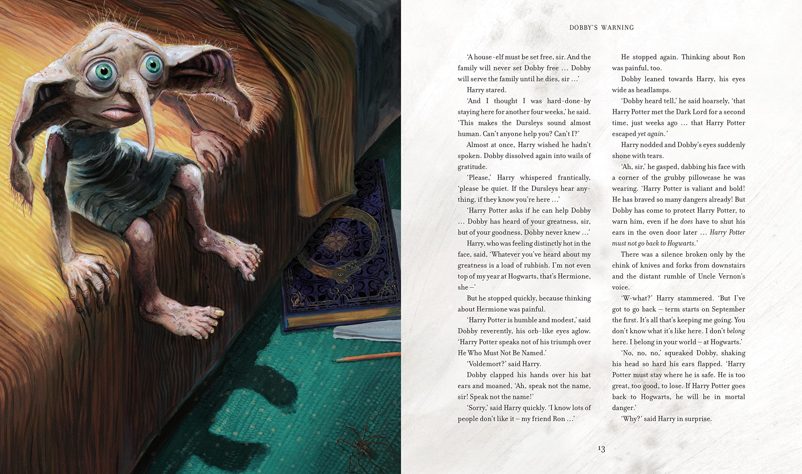 Harry Potter and the Chamber of Secrets: Illustrated Edition - Hardcover | 272 Pages | Ages 7+ 2