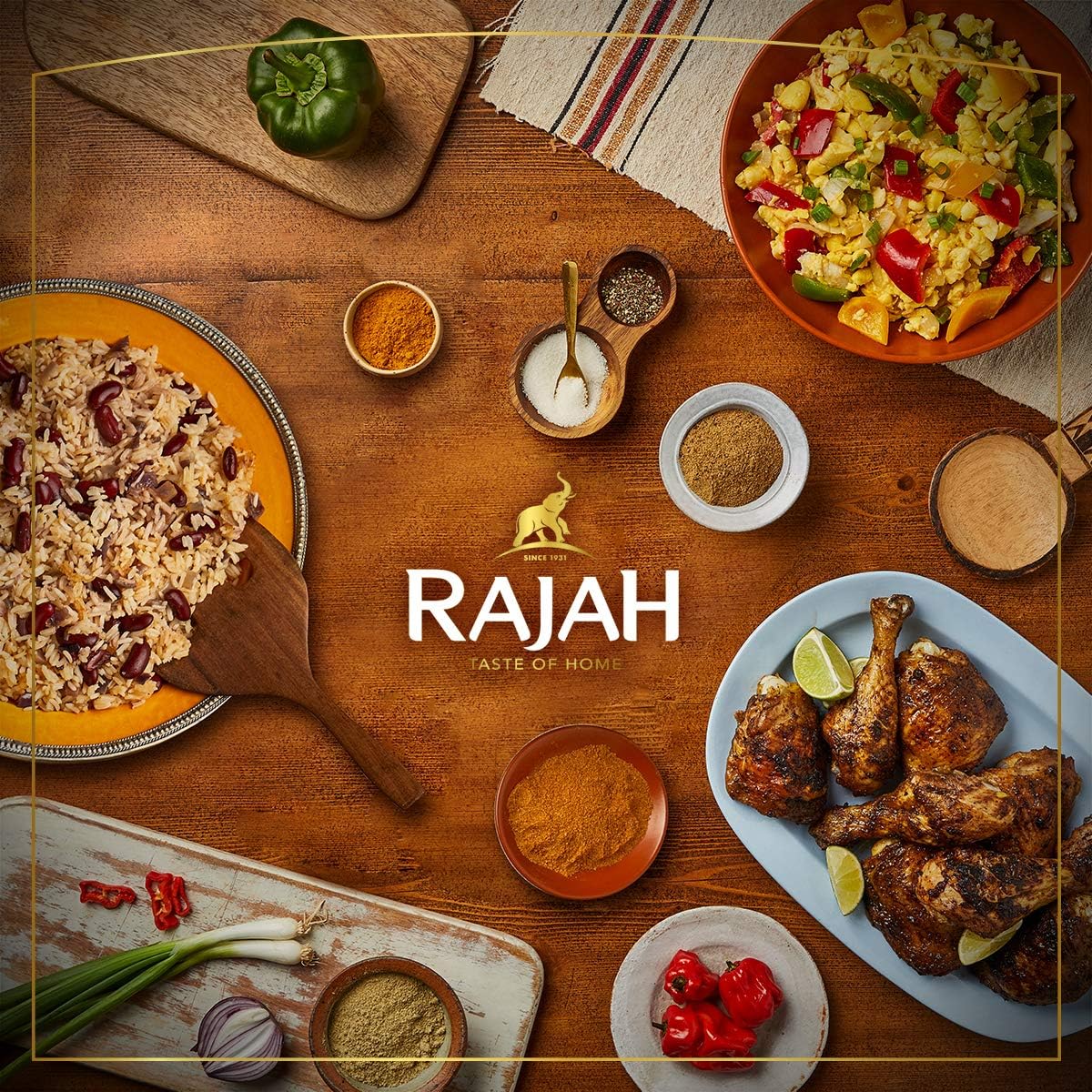 Rajah - Haldi Ground Turmeric (1kg) 6