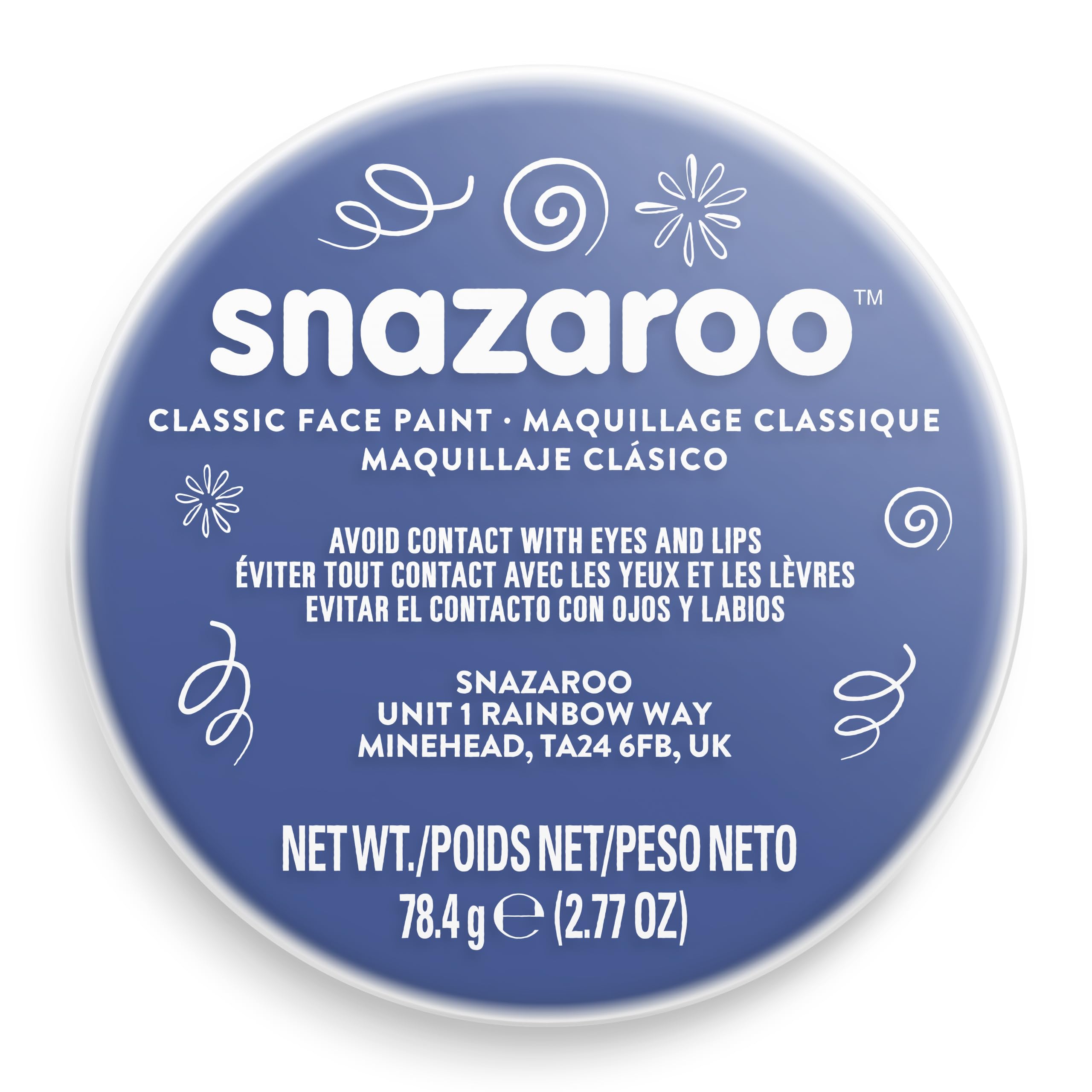 Snazaroo - Royal Blue Classic Face and Body Paint (18ml) 2