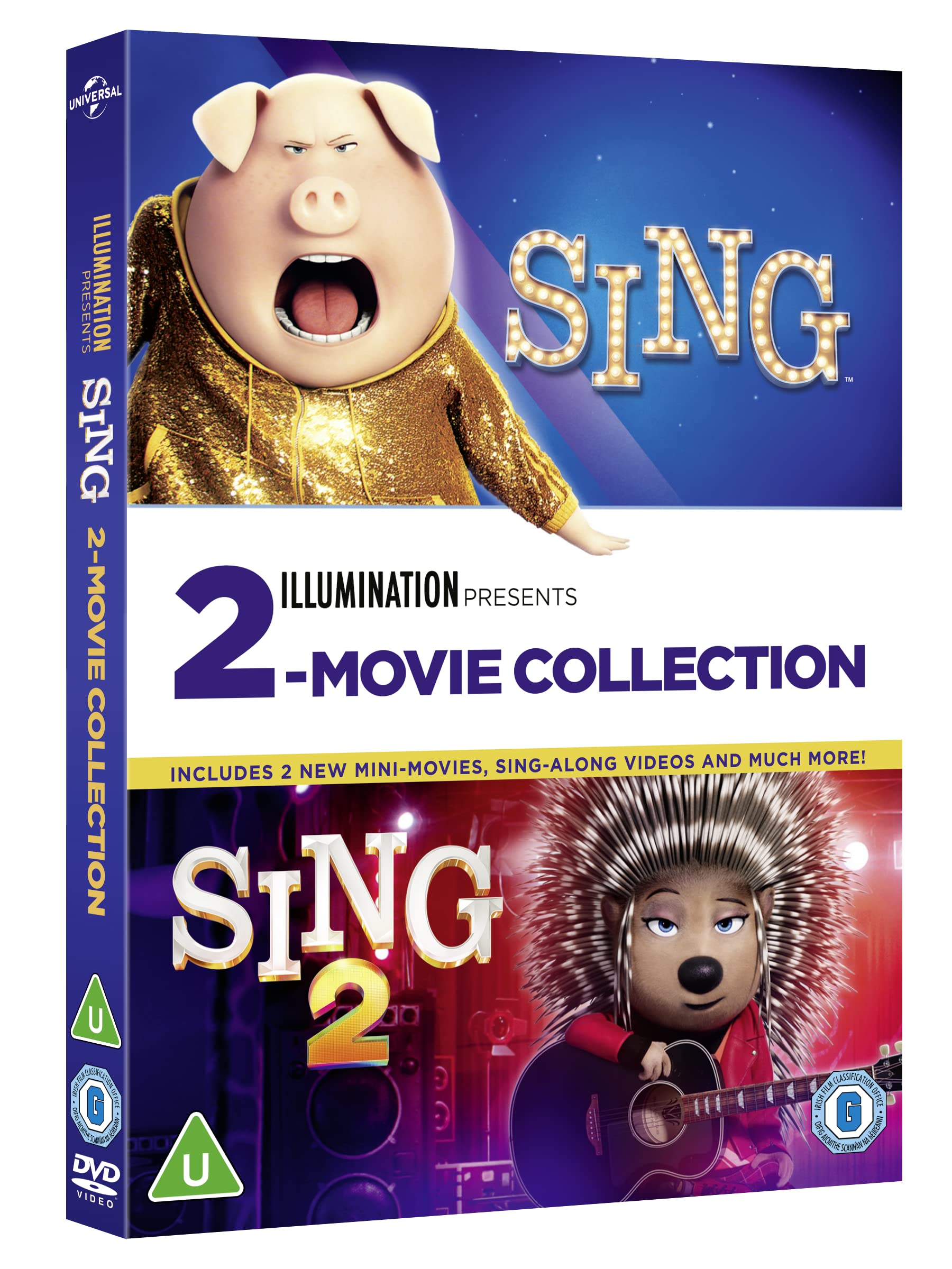 Sing / Sing 2 [DVD]