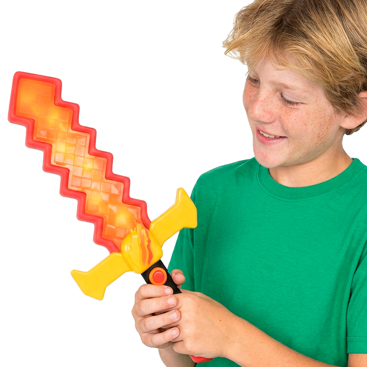 PrestonPlayz Pleb Slayer Sword - Glows, Foam Encased Plastic, Ages 5+ 2