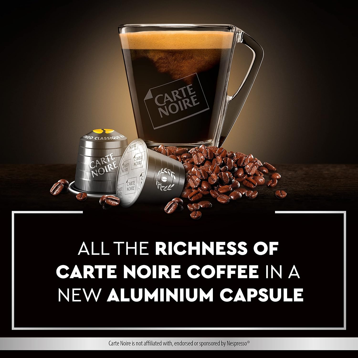 Carte Noire Espresso Lungo - 100% Arabica Nespresso Compatible Aluminium Capsules, 30 Capsules 2