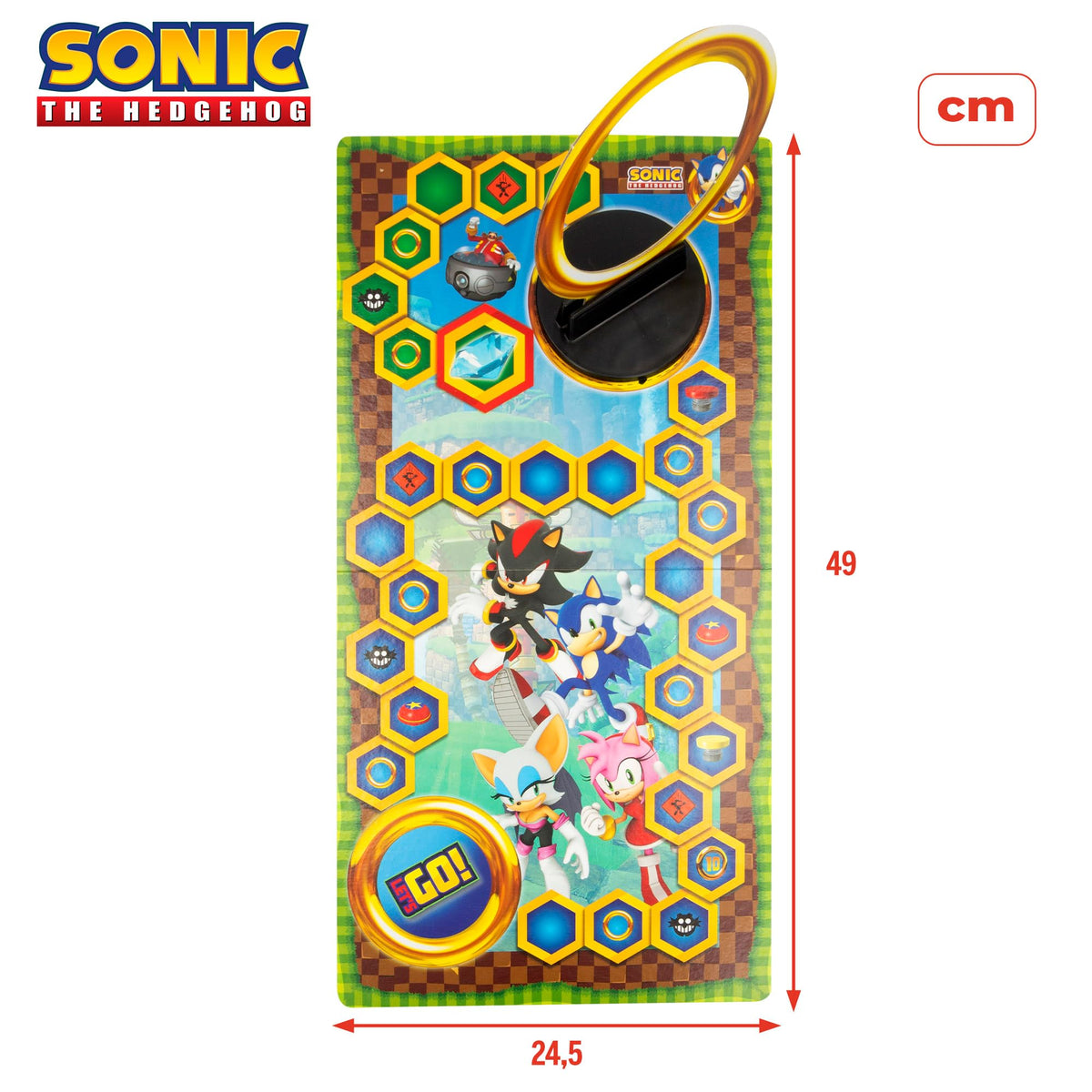 Lisciani Sonic Chaos Control Board Game - 2 to 4 Players