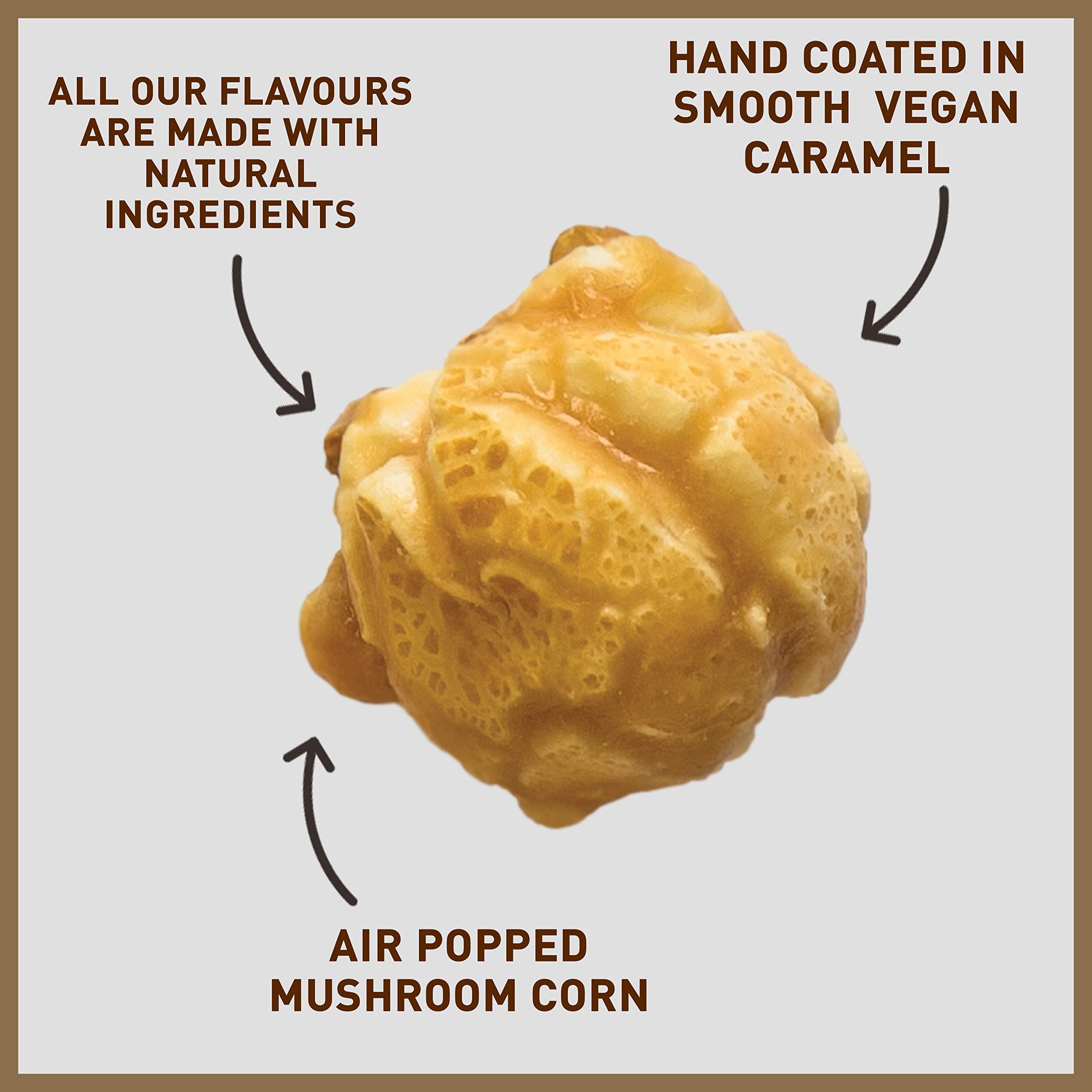 Joe & Seph's Vegan Salted Caramel Popcorn (4x80g) - 1 Star Great Taste Award Winner 3