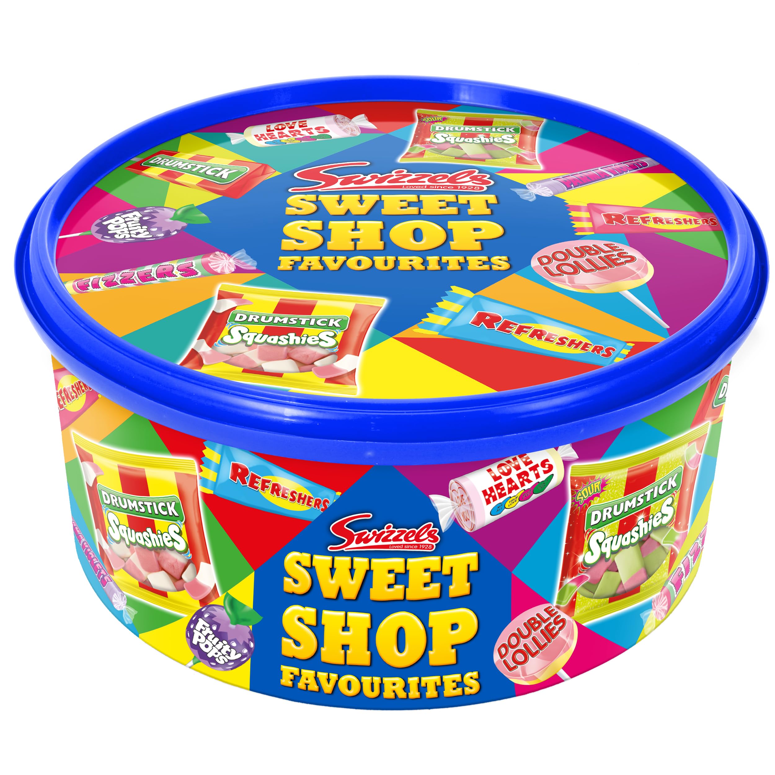 Swizzels Sweet Shop Favourites - Classic Sweet Mix | 650g Tub | Assorted Gummy Sweets