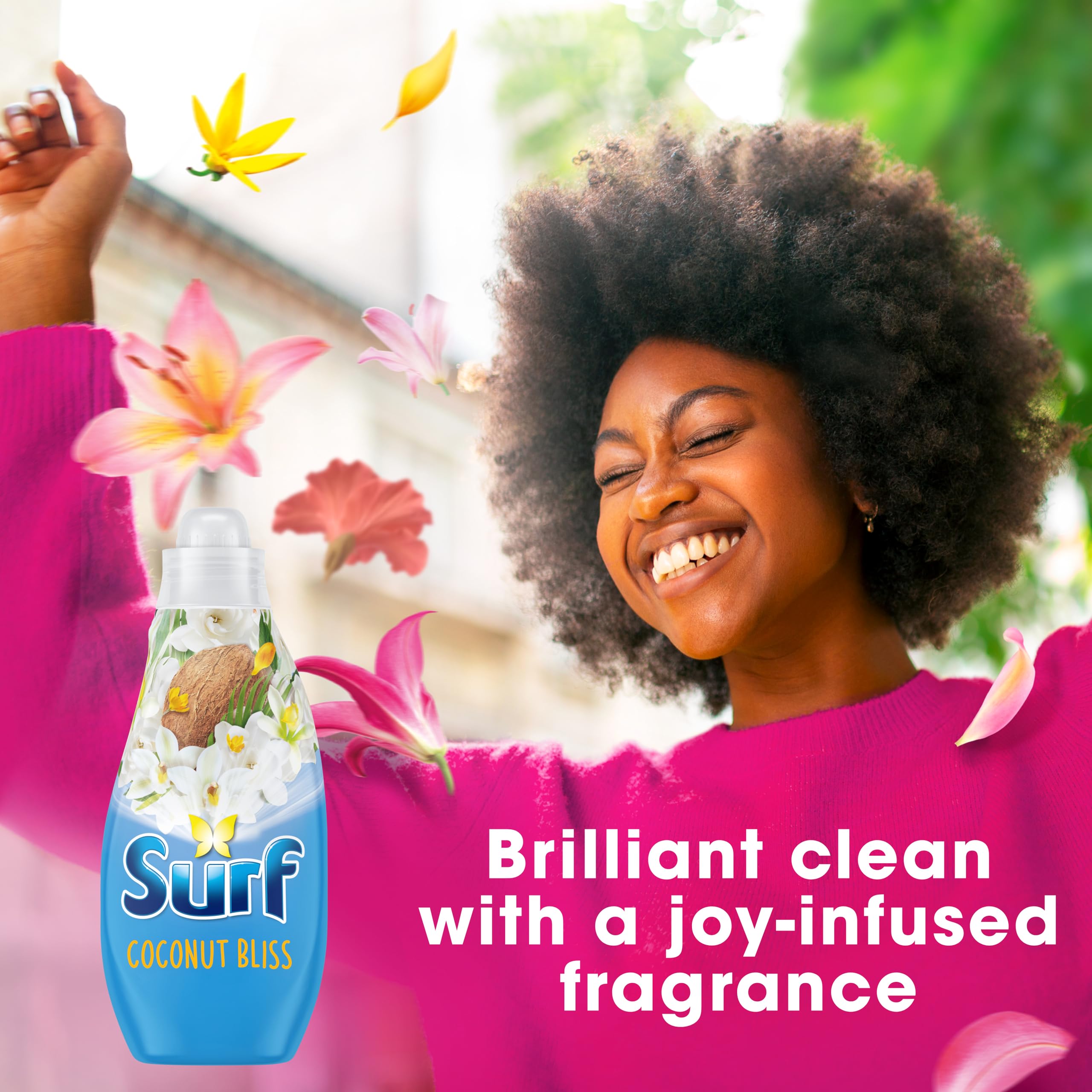 Surf - Coconut Bliss Laundry Washing Liquid Detergent (1.5L) 3