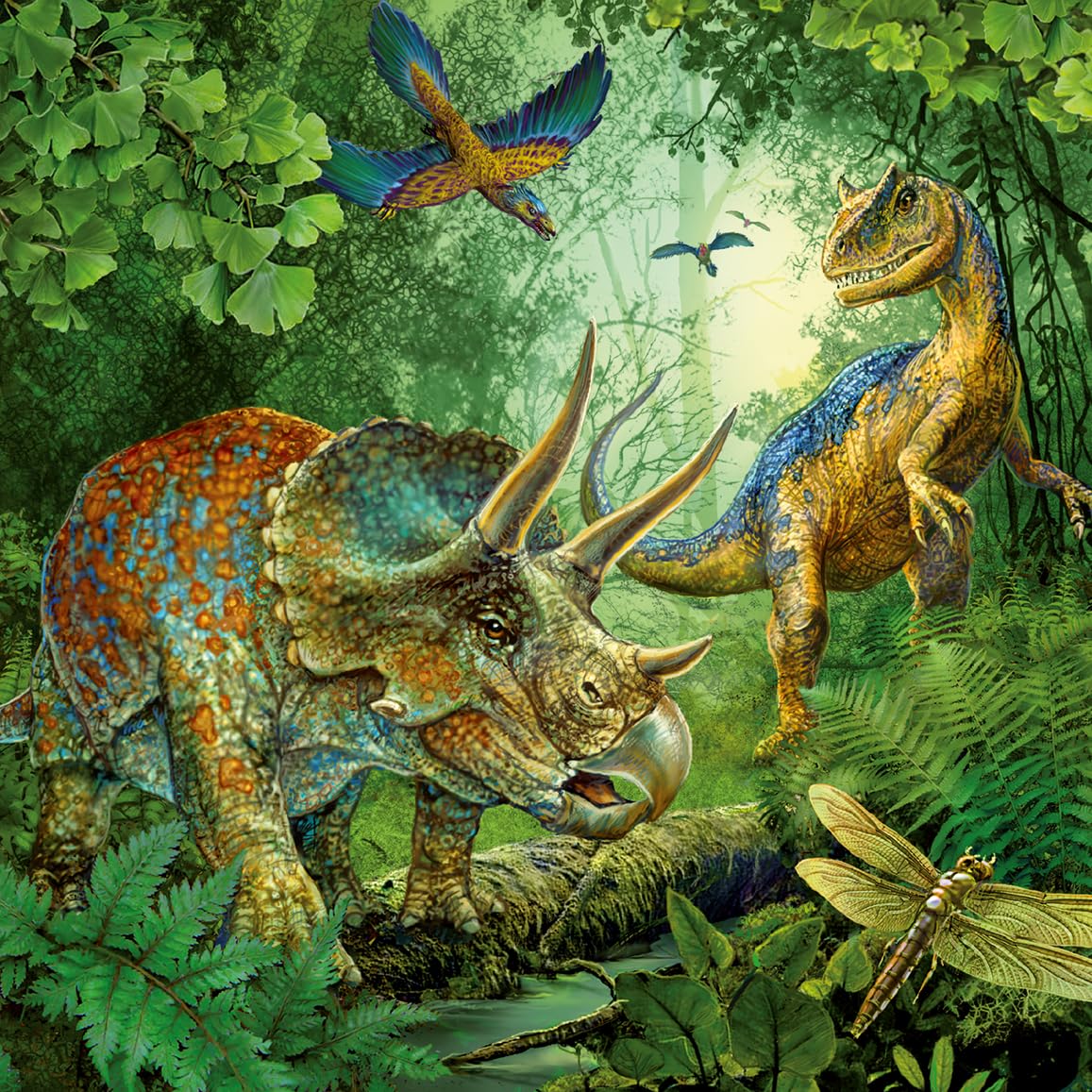 Ravensburger Dino Fascination 3x 49-Piece Jigsaw Puzzle Set for Kids 5 Years and Up 11