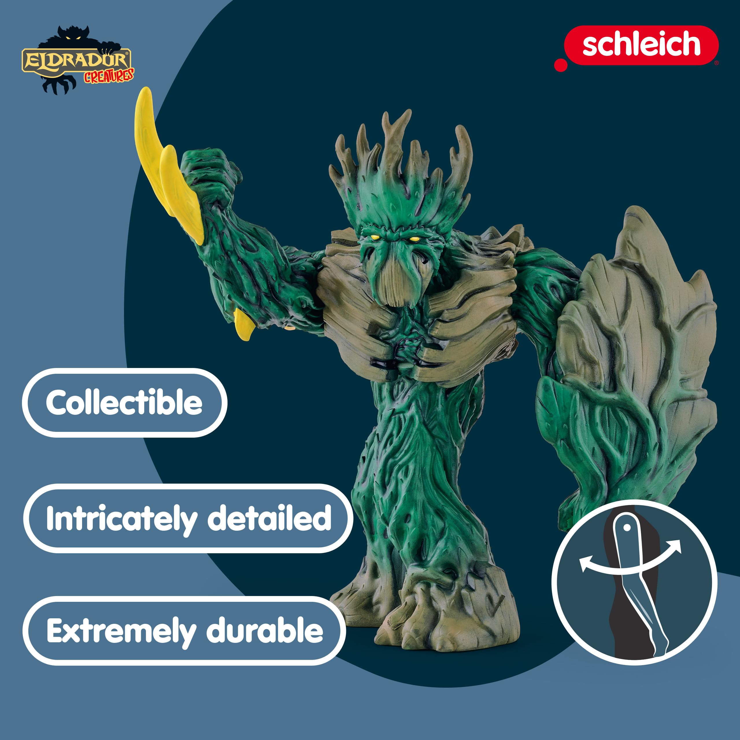 Schleich Eldrador Creatures Jungle Emperor 70151 - Fantasy Action Figure with Moveable Parts for Imaginative Play, Ages 3-12 4