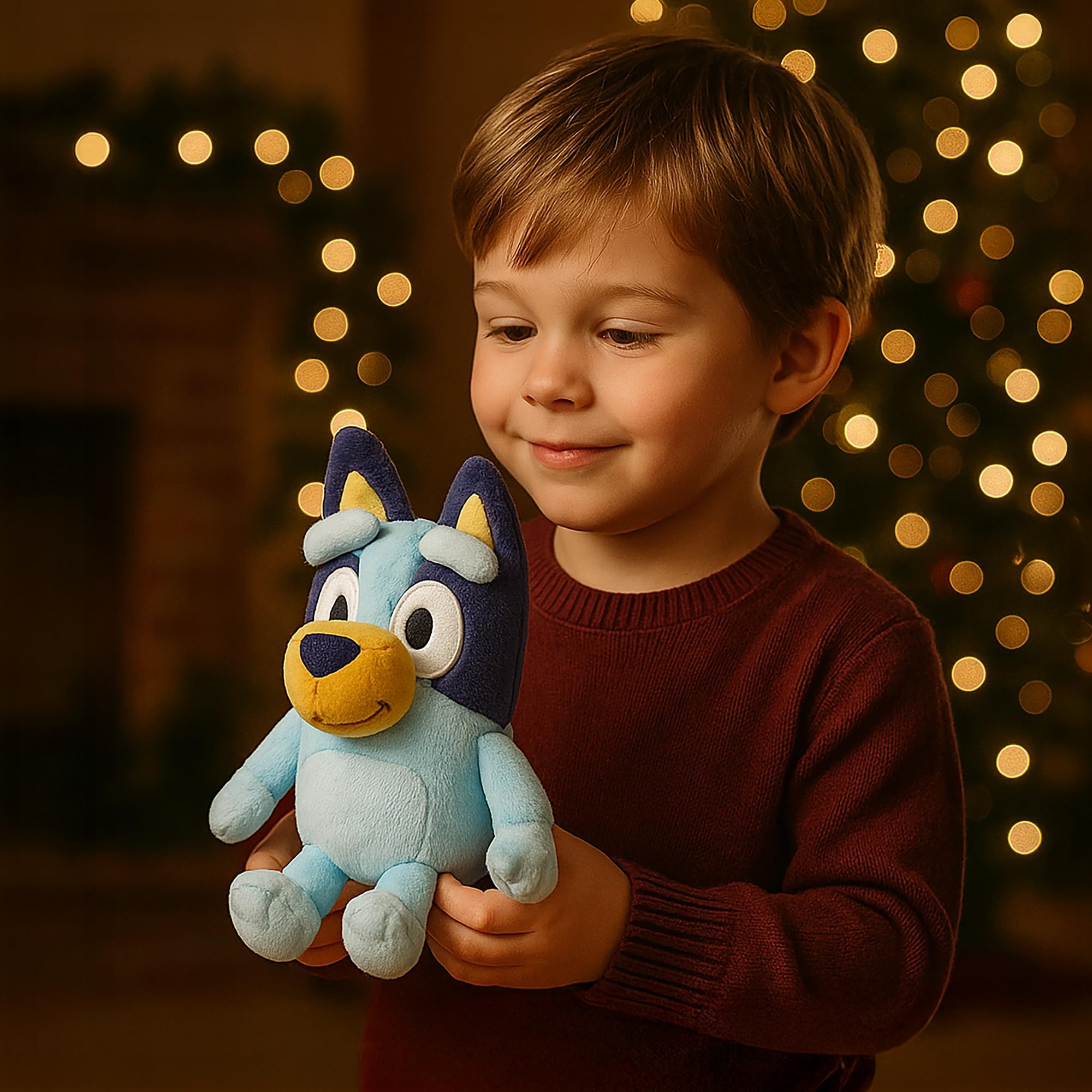 Bluey Plush Gift Set - Official Plush & Bingo Socks for Kids 6