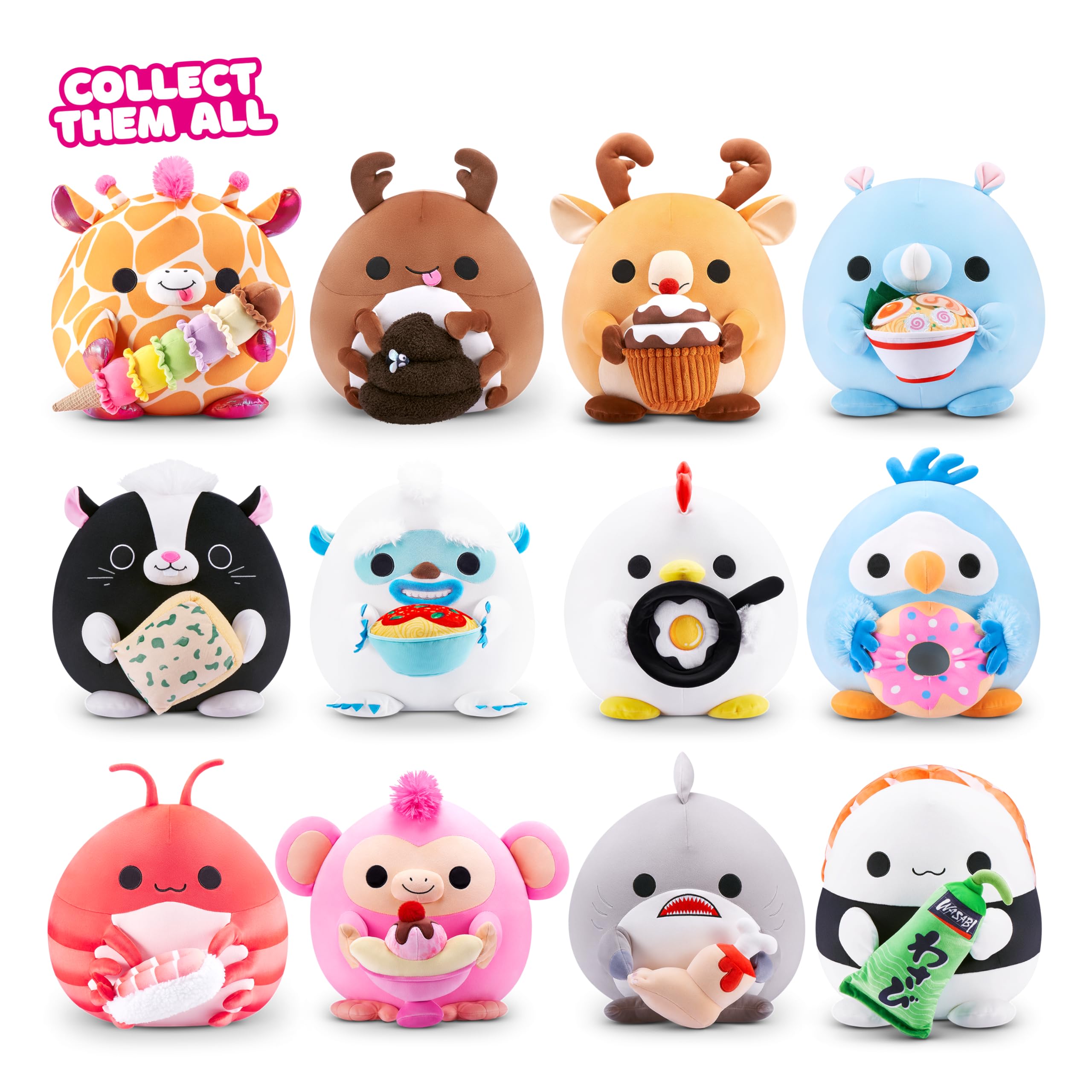 Snackles 8-inch Non-Licensed Series 1 Plush - Soft Huggable Doll with Treasure (Daniel) by ZURU 5