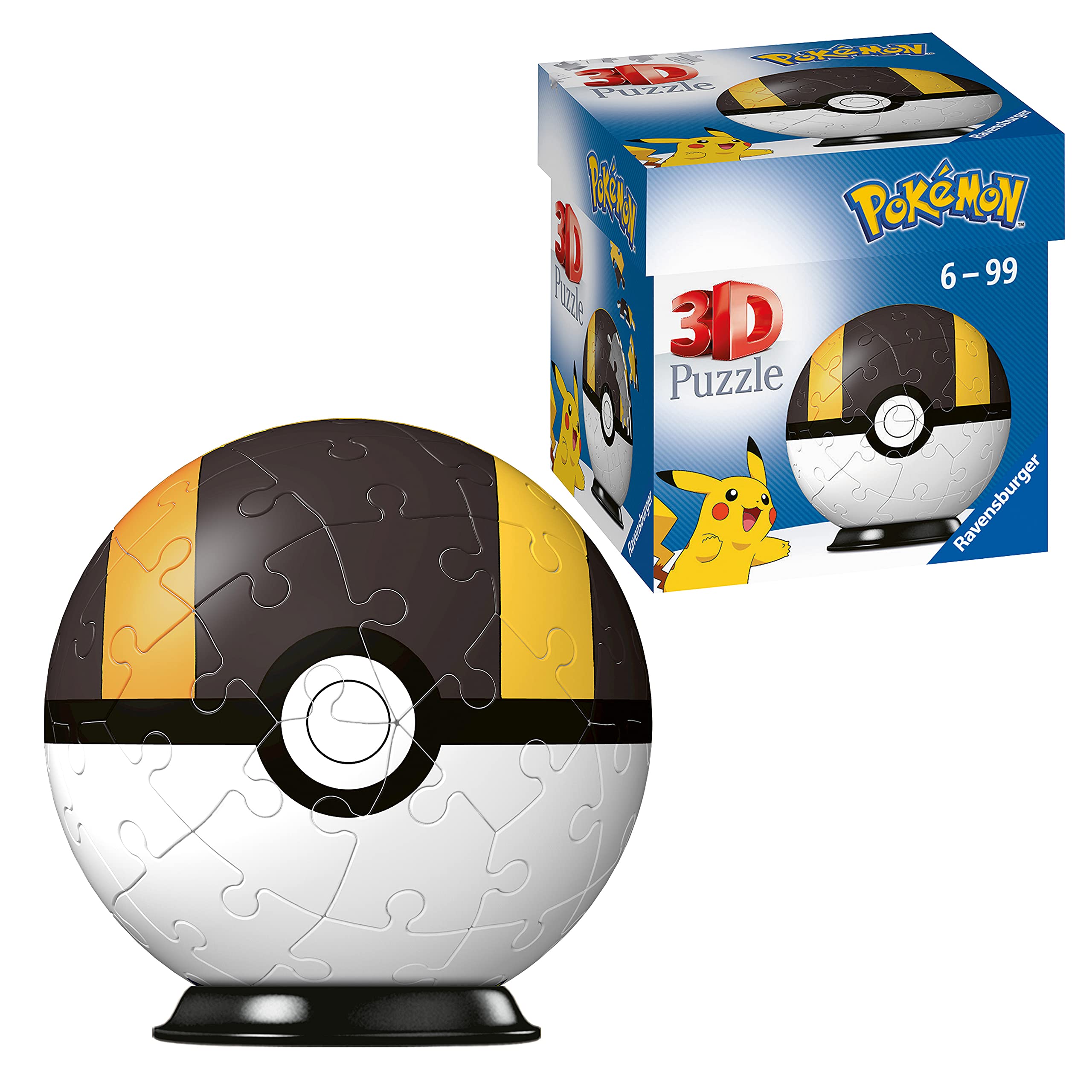Ravensburger Pokémon Ultra Ball 3D Jigsaw Puzzle Ball - 54 Pieces 1