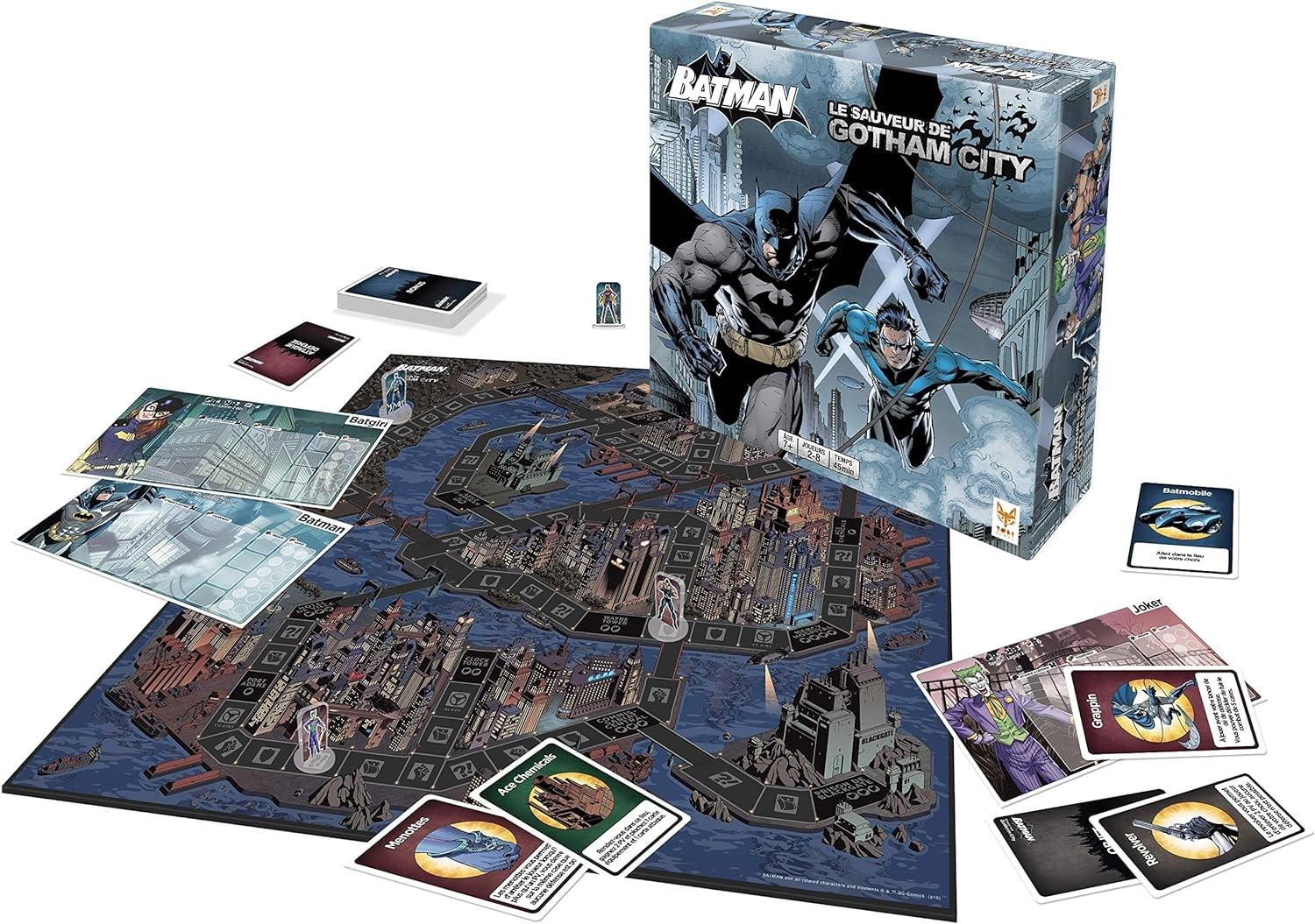 Topi Games Batman The Savior of Gotham Board Game - Family Game, Ages 7+