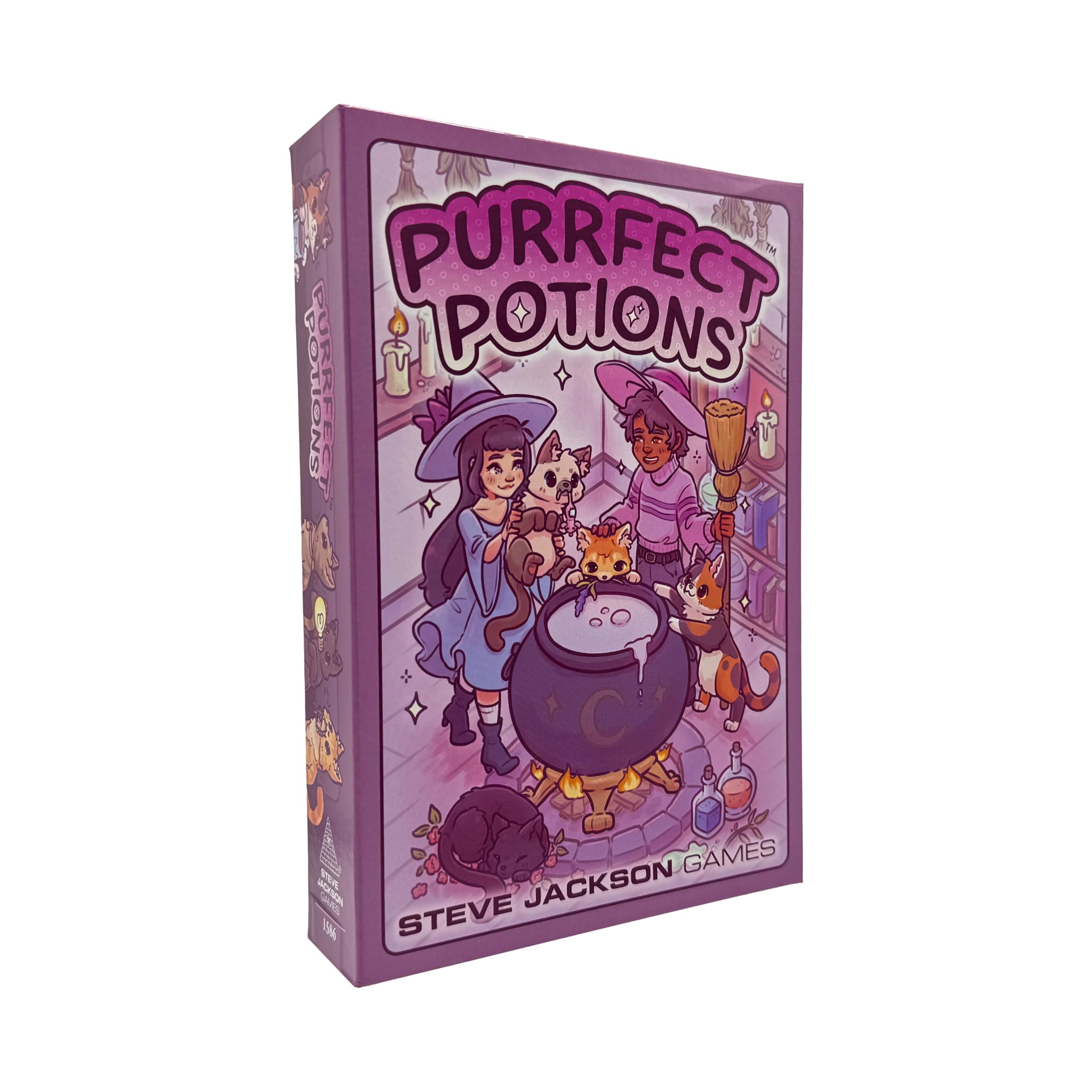 Steve Jackson Games Purrfect Potions Dice Game | Quick & Replayable Family Fun | Multicolor Cardboard 1