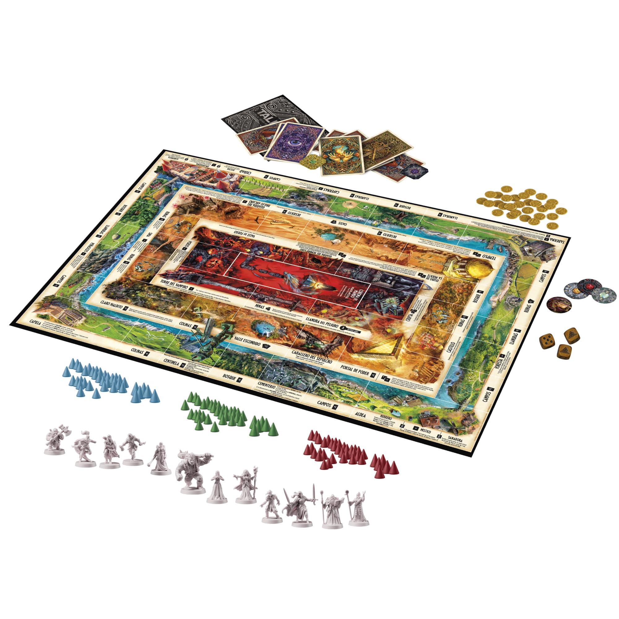 Hasbro Talisman: Das Fantasy-Abenteuerspiel, Brettspiel 5